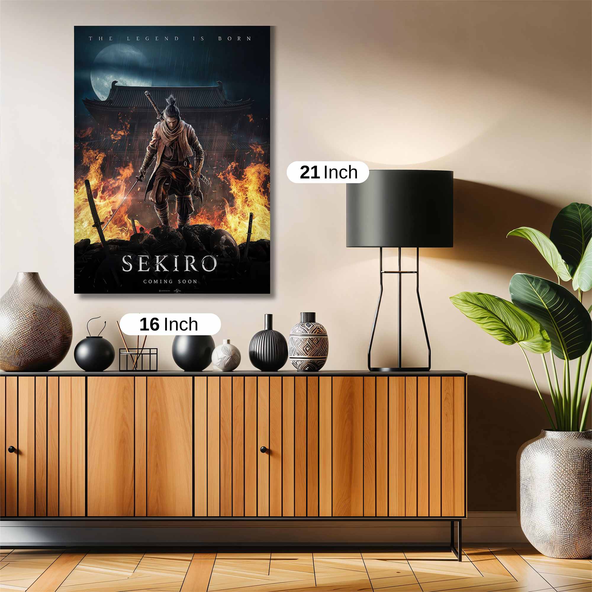 Sekiro Inferno Safe Wall Magnetic / M