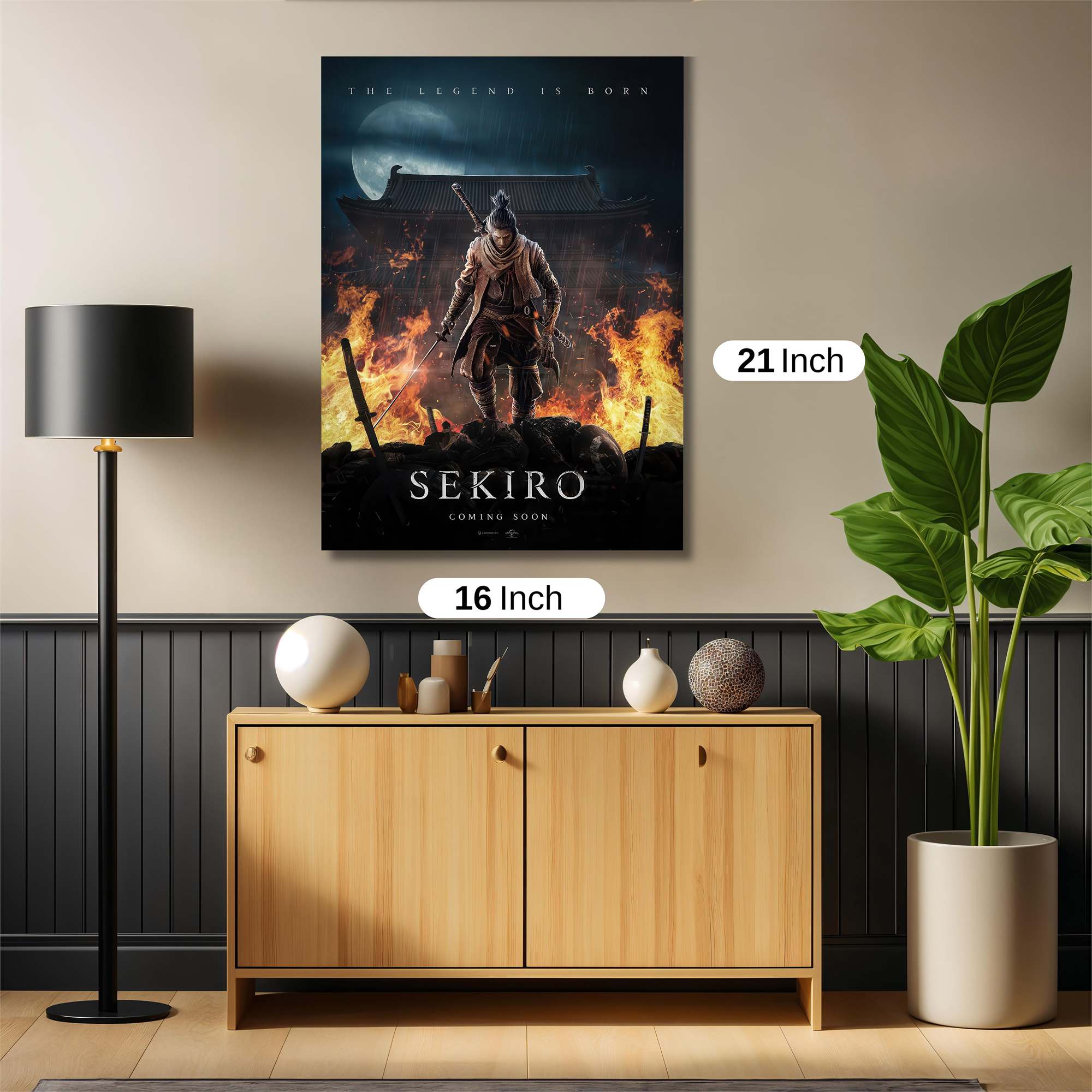 Sekiro Inferno Safe Wall Magnetic / M