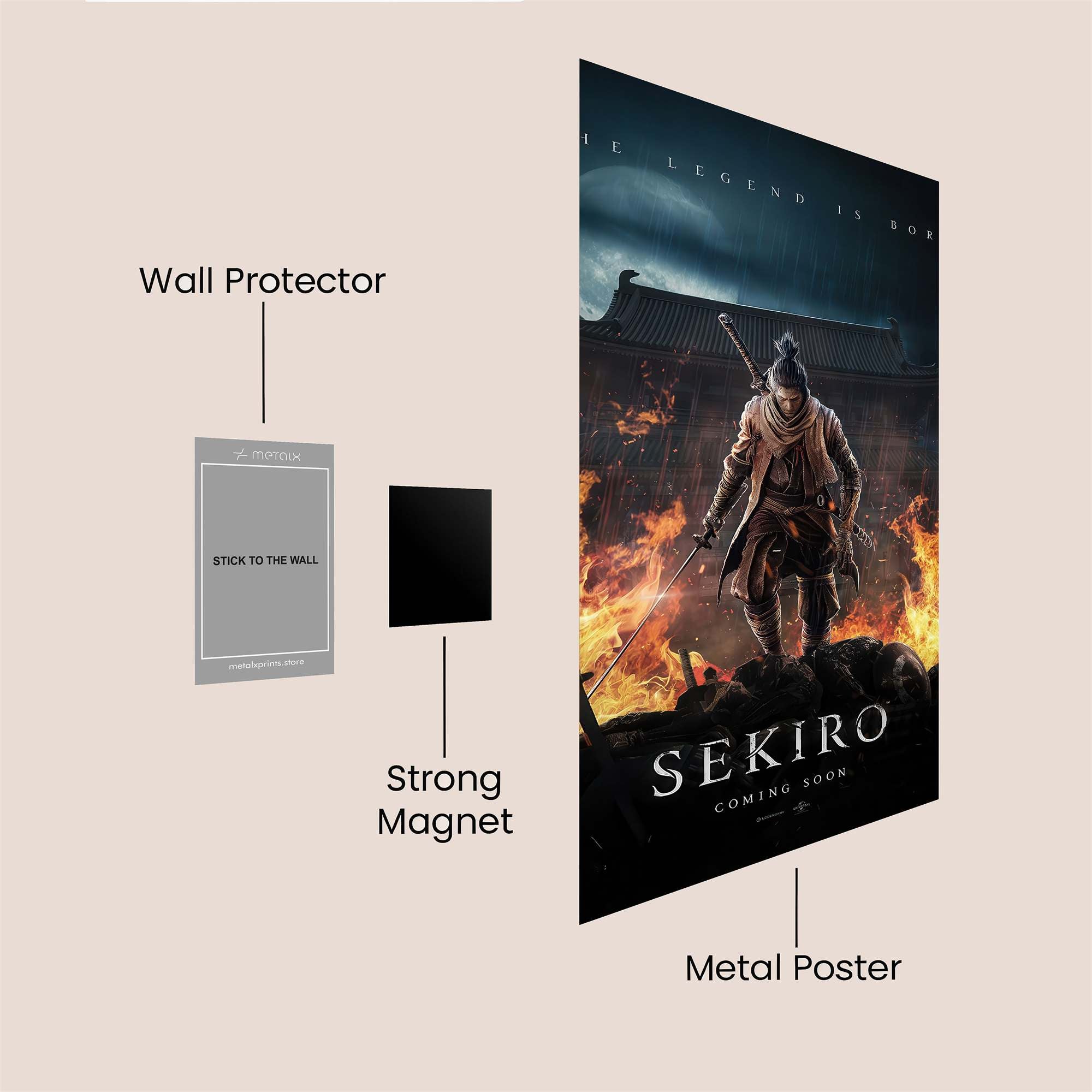 Sekiro Inferno Safe Wall Magnetic / M