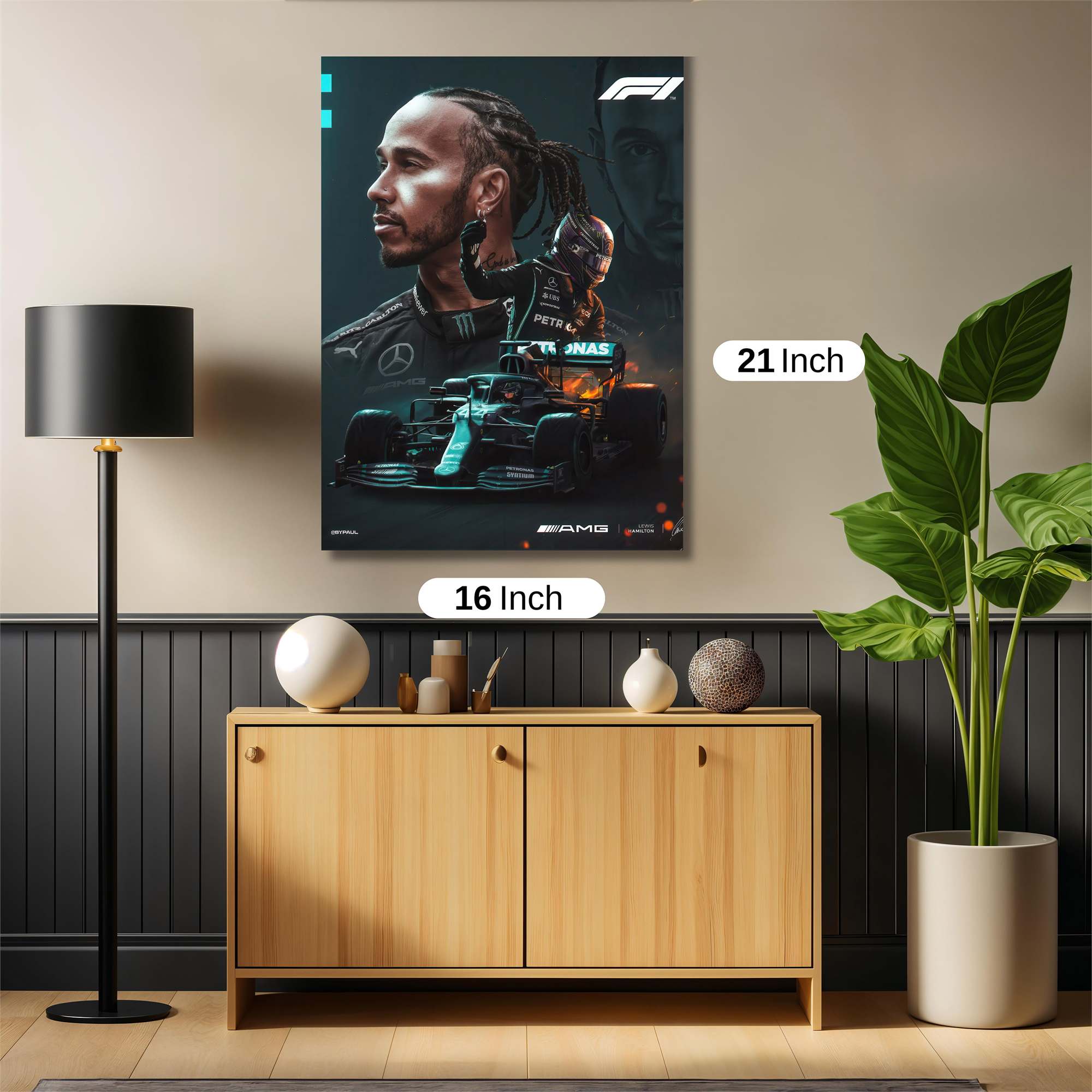 Hamilton Fierce Safe Wall Magnetic / M