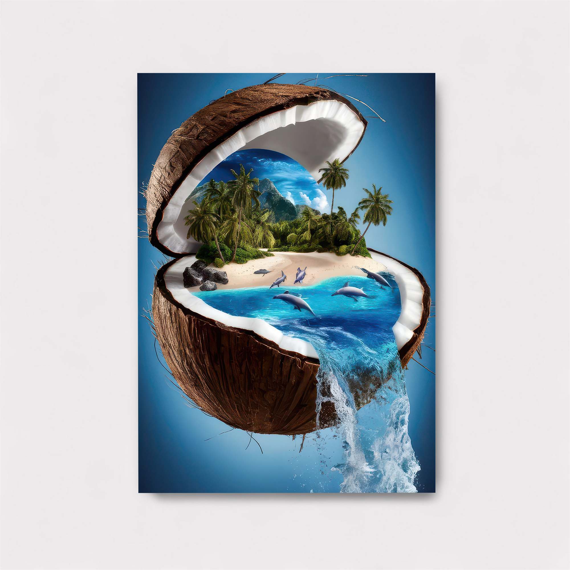 Coconut Paradise Safe Wall Magnetic / M