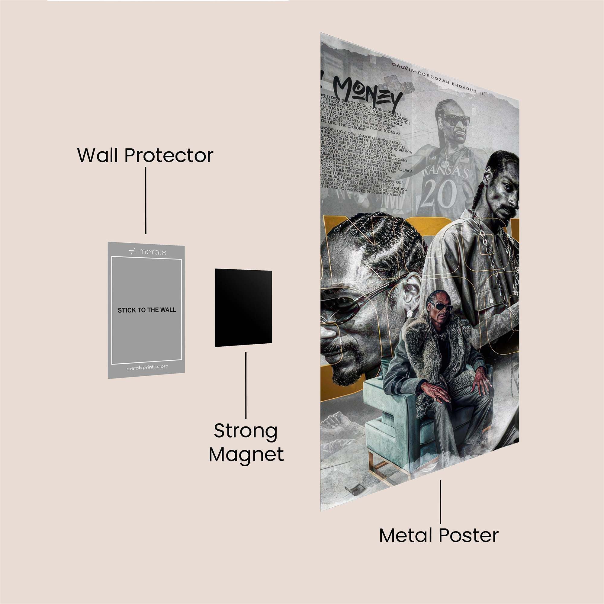 Snoop Regal Safe Wall Magnetic / M