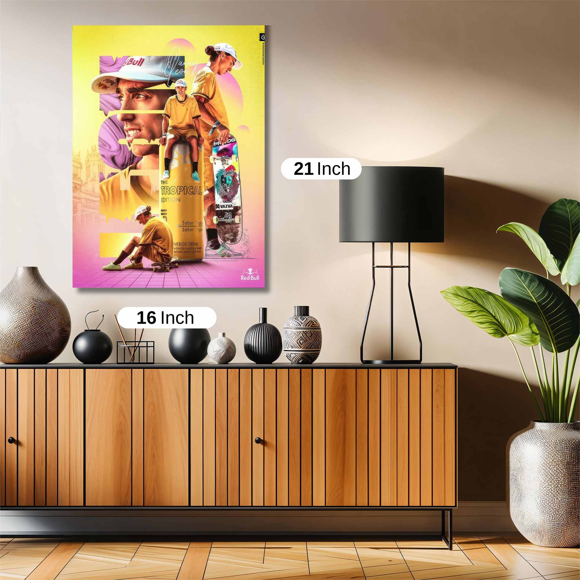 Skateboard Euphoria Safe Wall Magnetic / M
