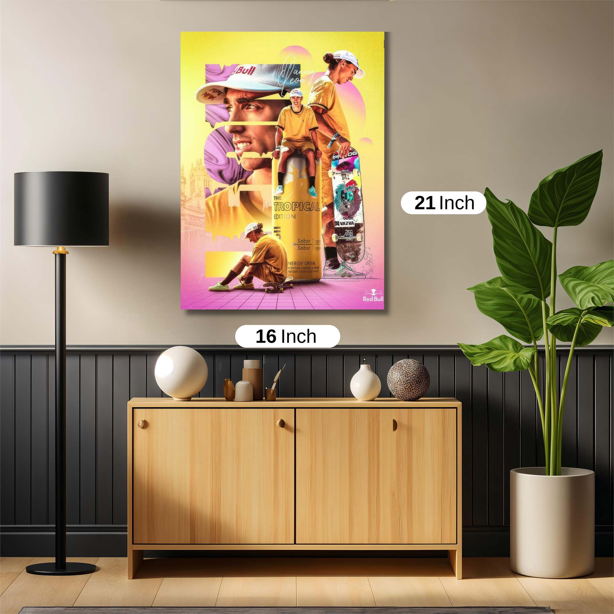Skateboard Euphoria Safe Wall Magnetic / M