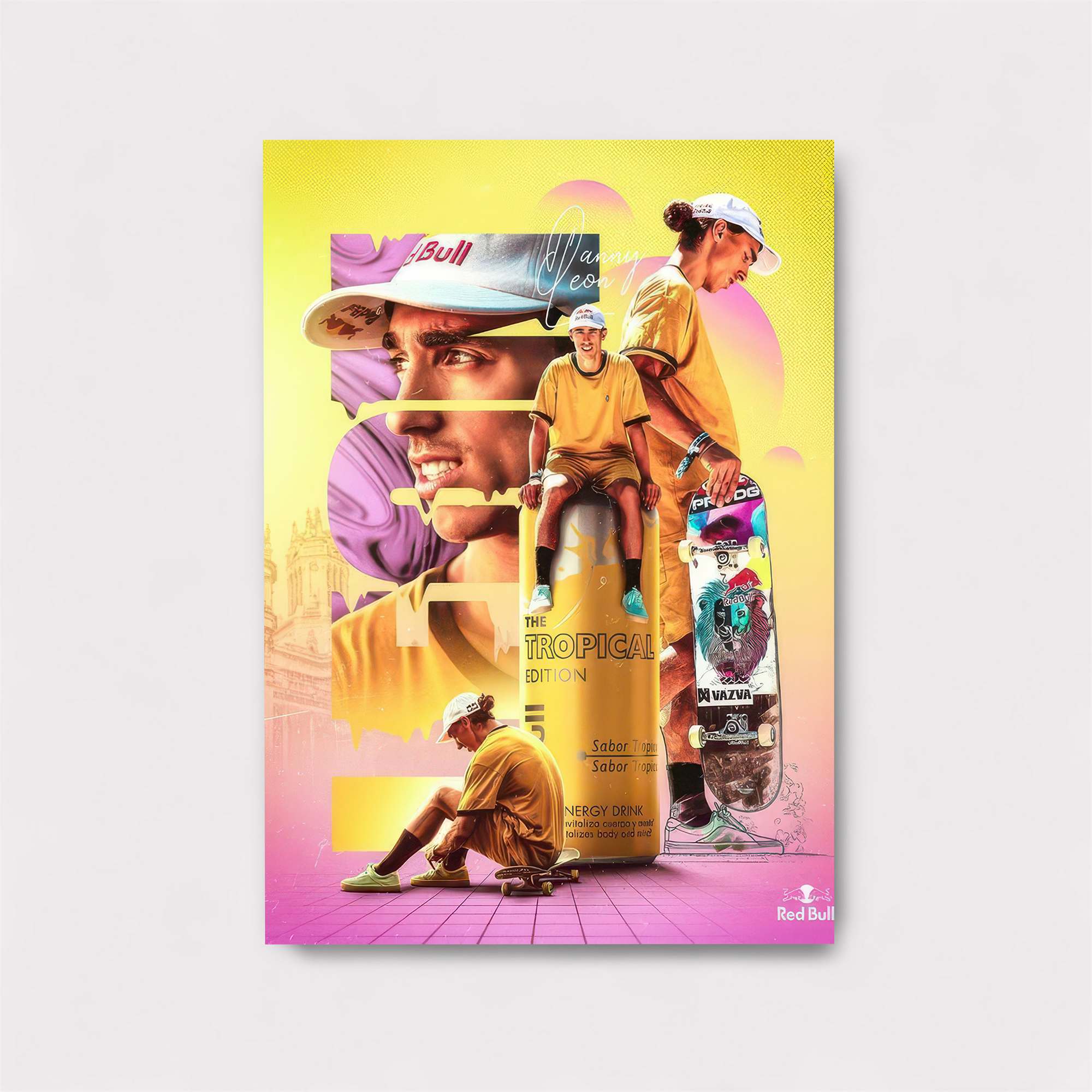 Skateboard Euphoria Safe Wall Magnetic / M