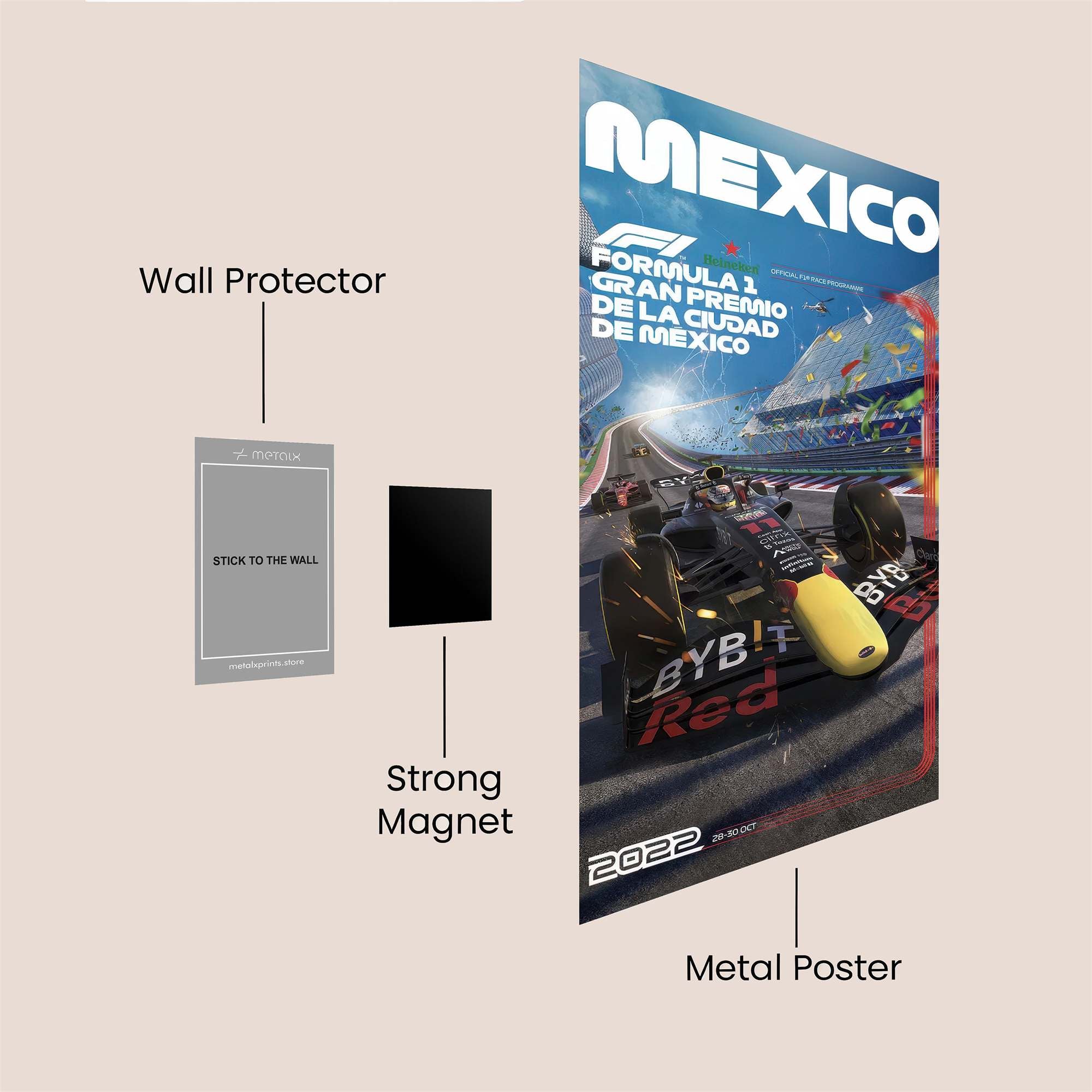 Mexico Thrill Safe Wall Magnetic / M