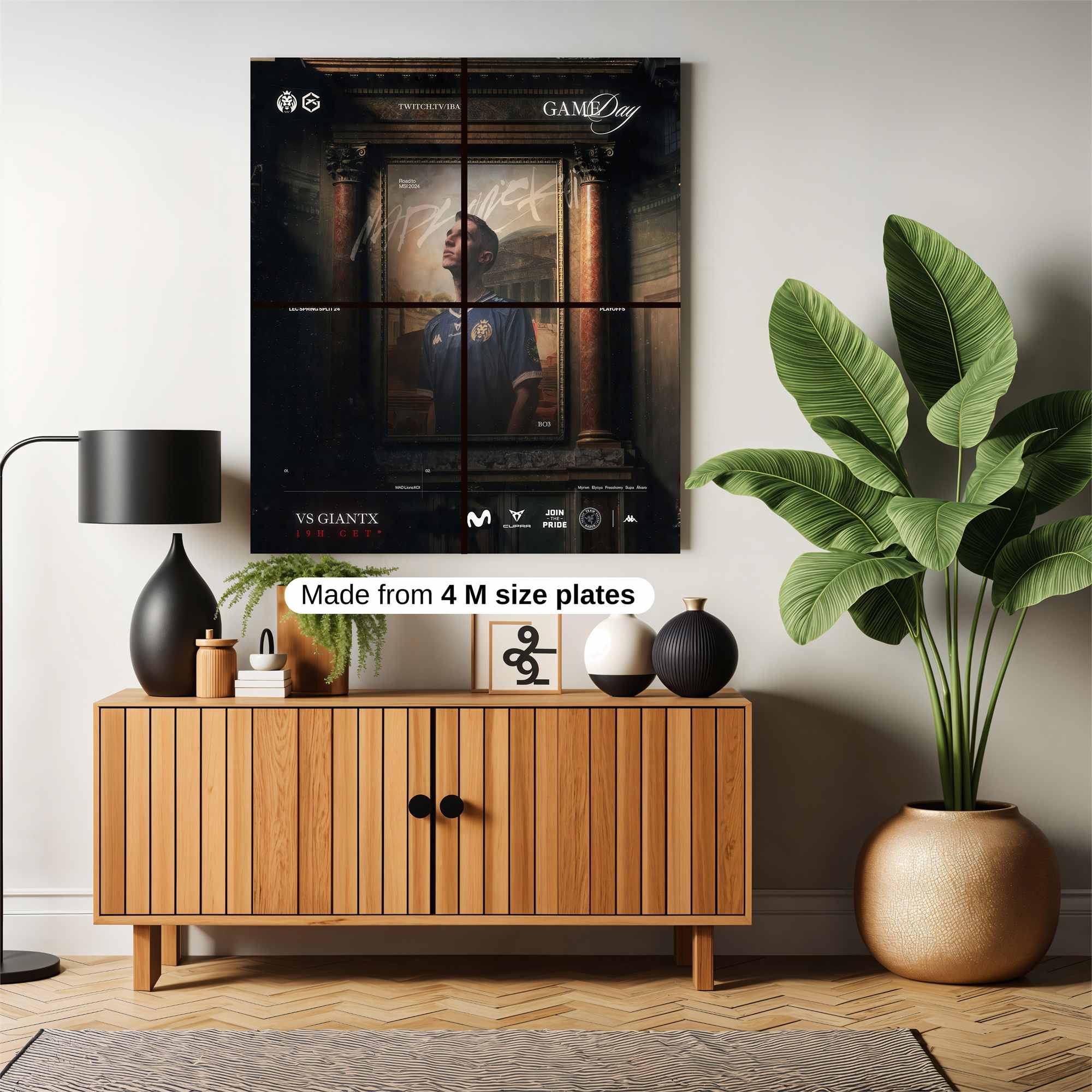 Reus Regal Safe Wall Magnetic / M
