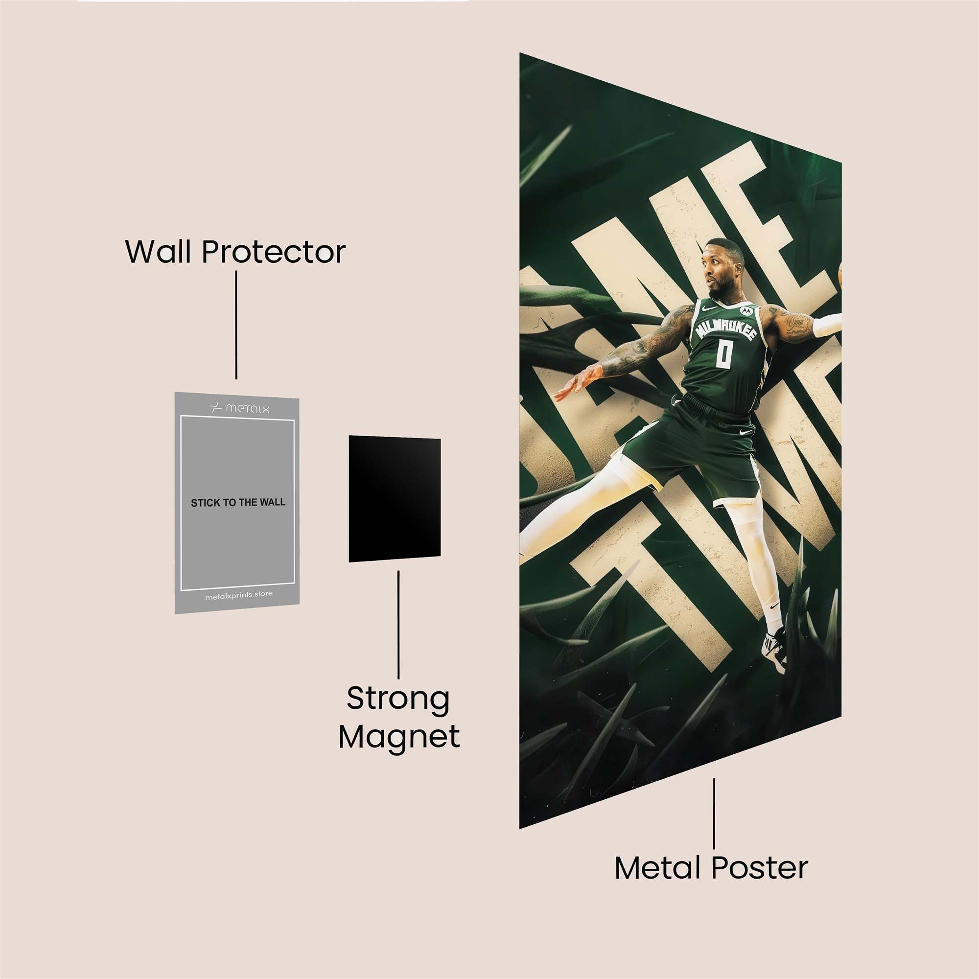Lillard Legend Safe Wall Magnetic / M