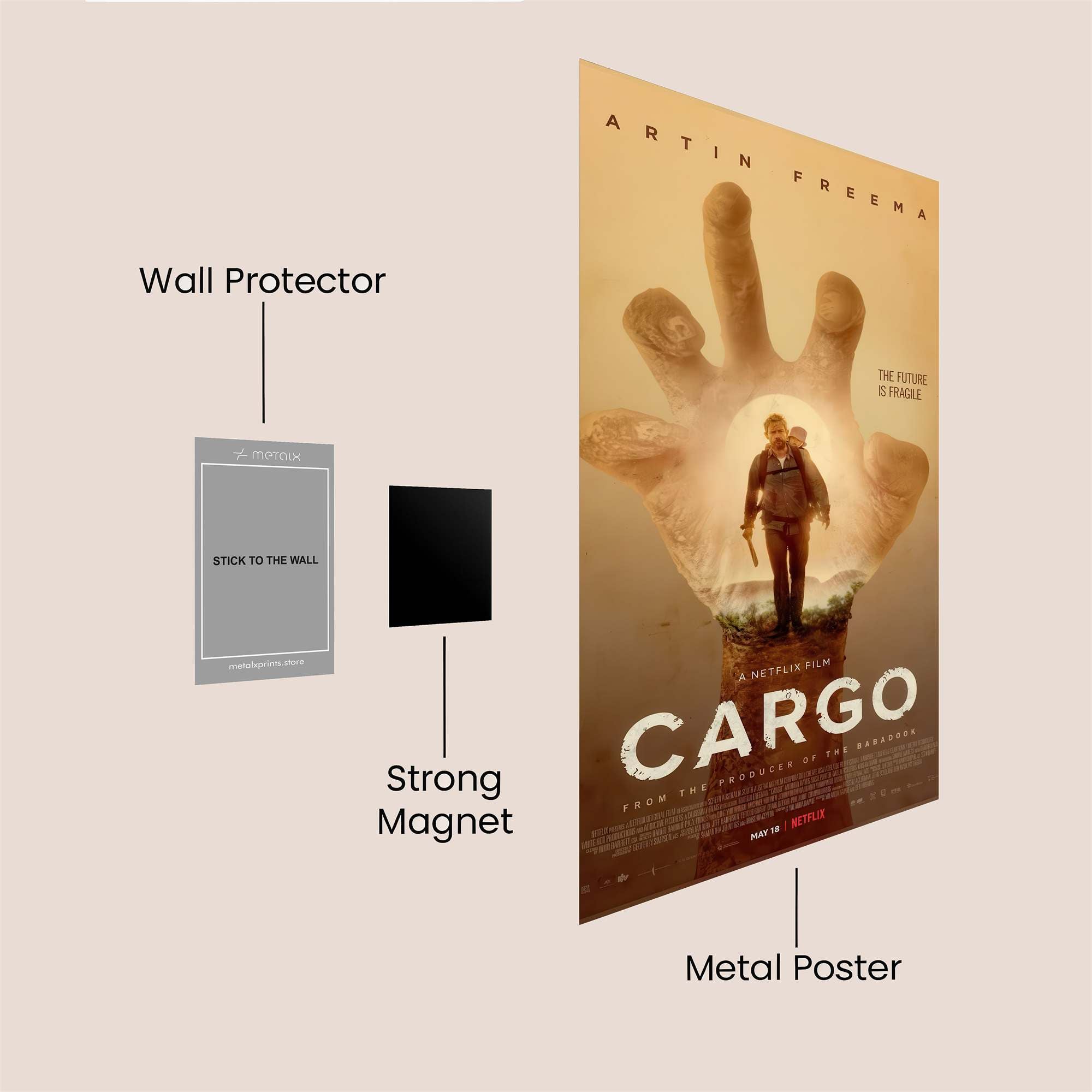 Freeman's Odyssey Safe Wall Magnetic / M