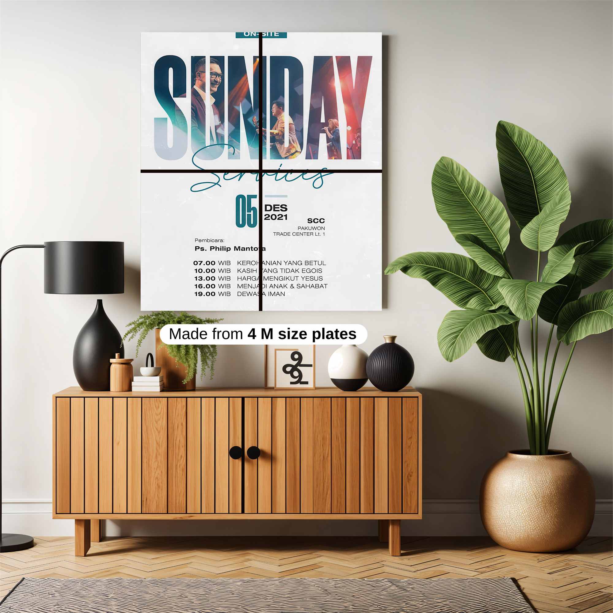 Sunday Serenity Safe Wall Magnetic / M