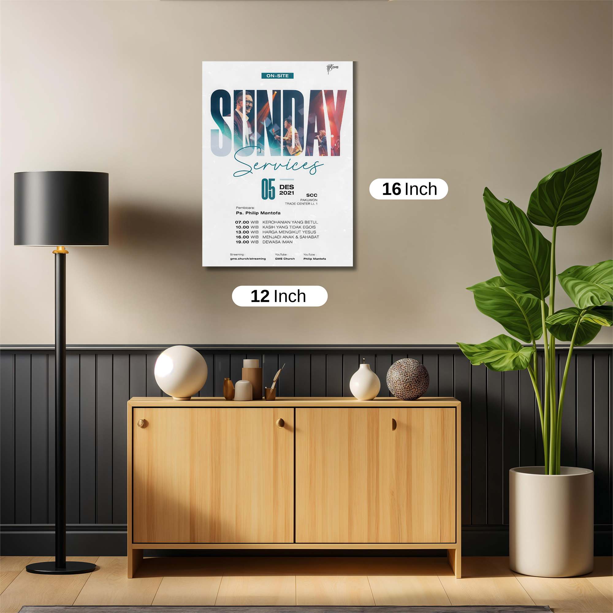 Sunday Serenity Safe Wall Magnetic / M