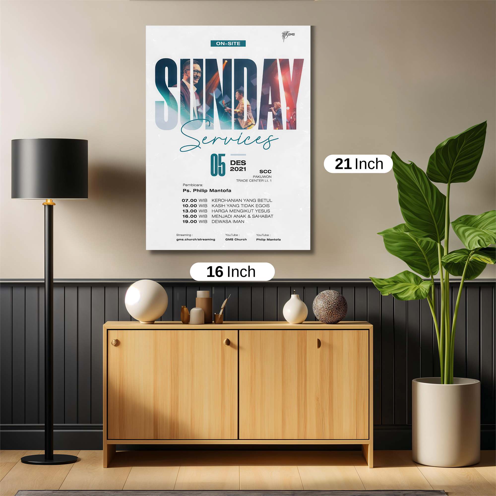 Sunday Serenity Safe Wall Magnetic / M