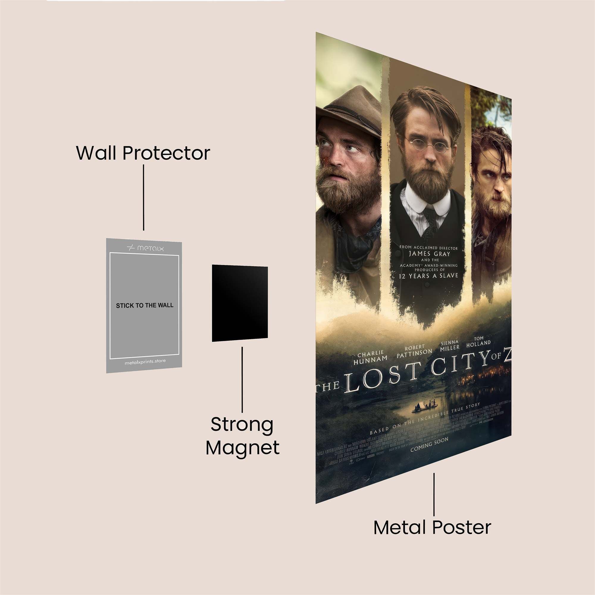 Explorer's Quest Safe Wall Magnetic / M