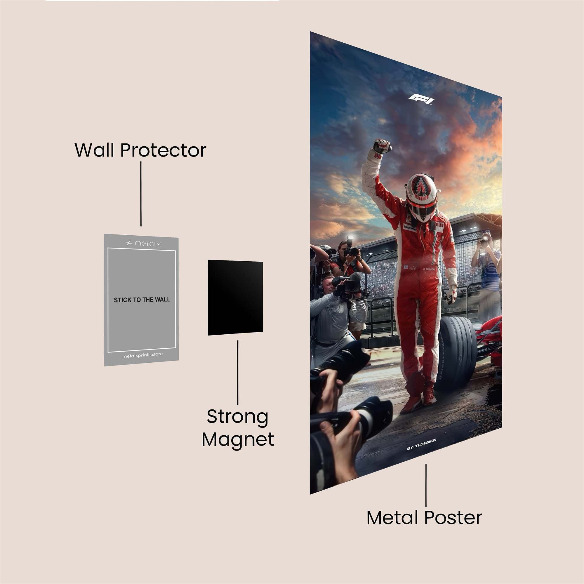 Hamilton Triumphant Safe Wall Magnetic / M