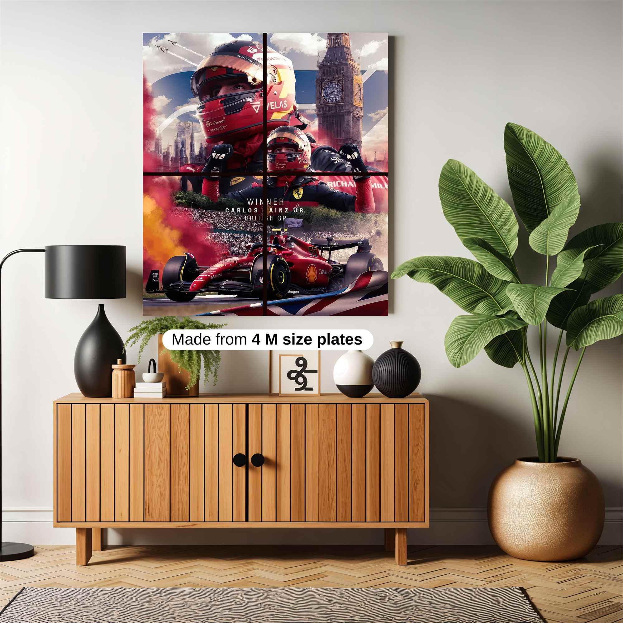 Sainz Triumphant Safe Wall Magnetic / M