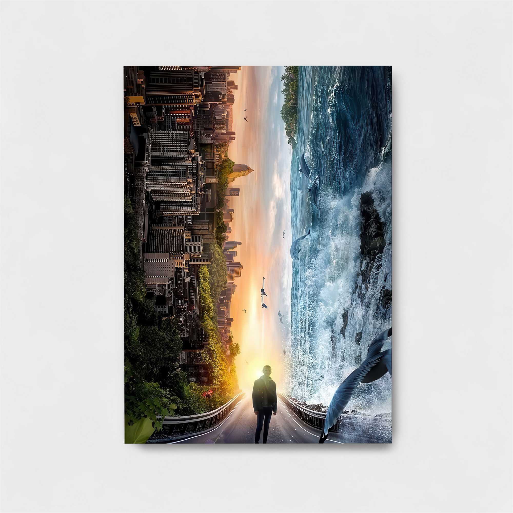 City Tsunami Safe Wall Magnetic / M