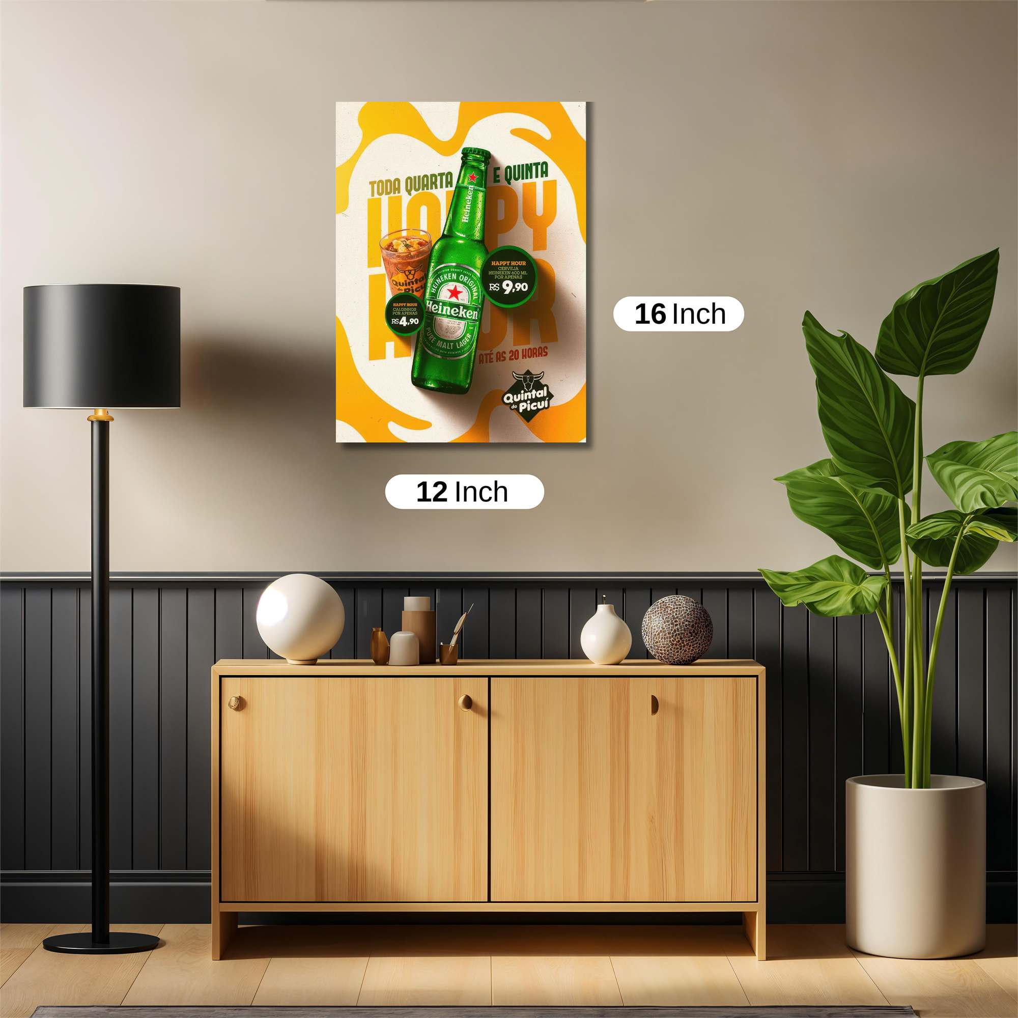 Heineken Happy Safe Wall Magnetic / M