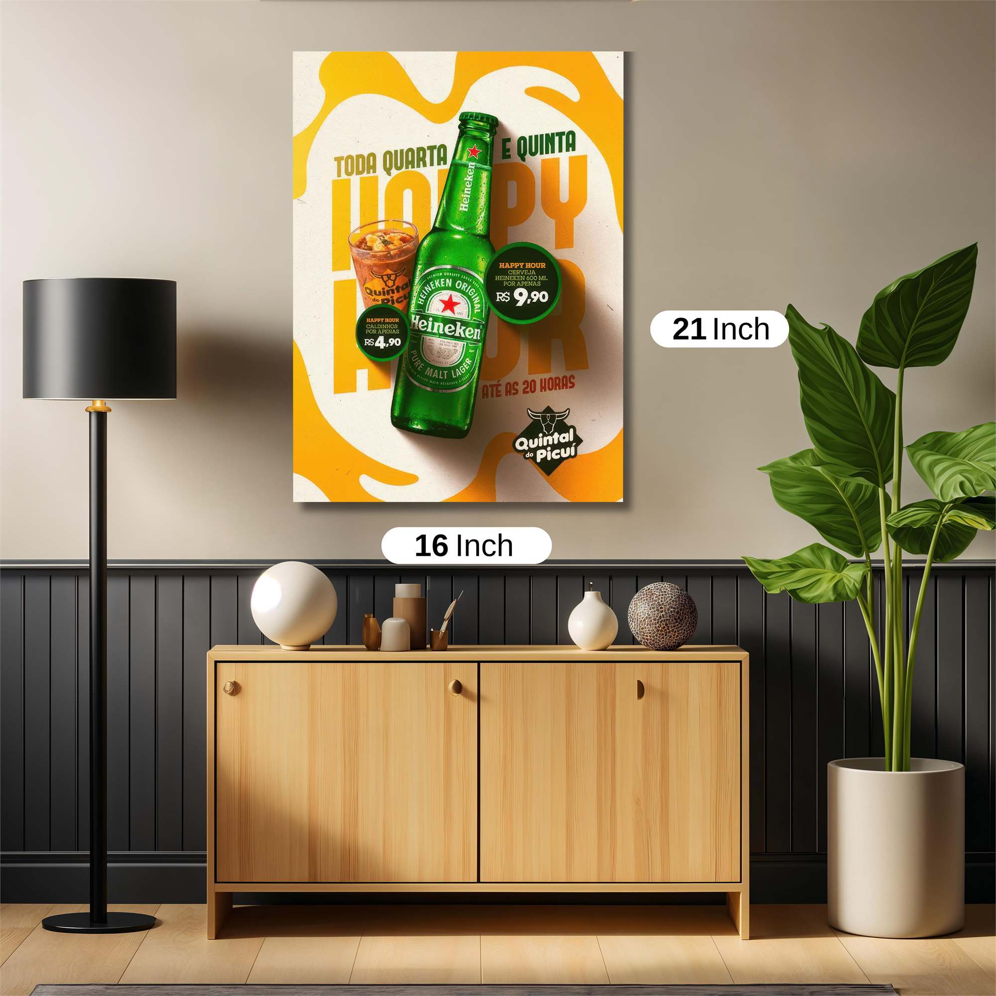Heineken Happy Safe Wall Magnetic / M