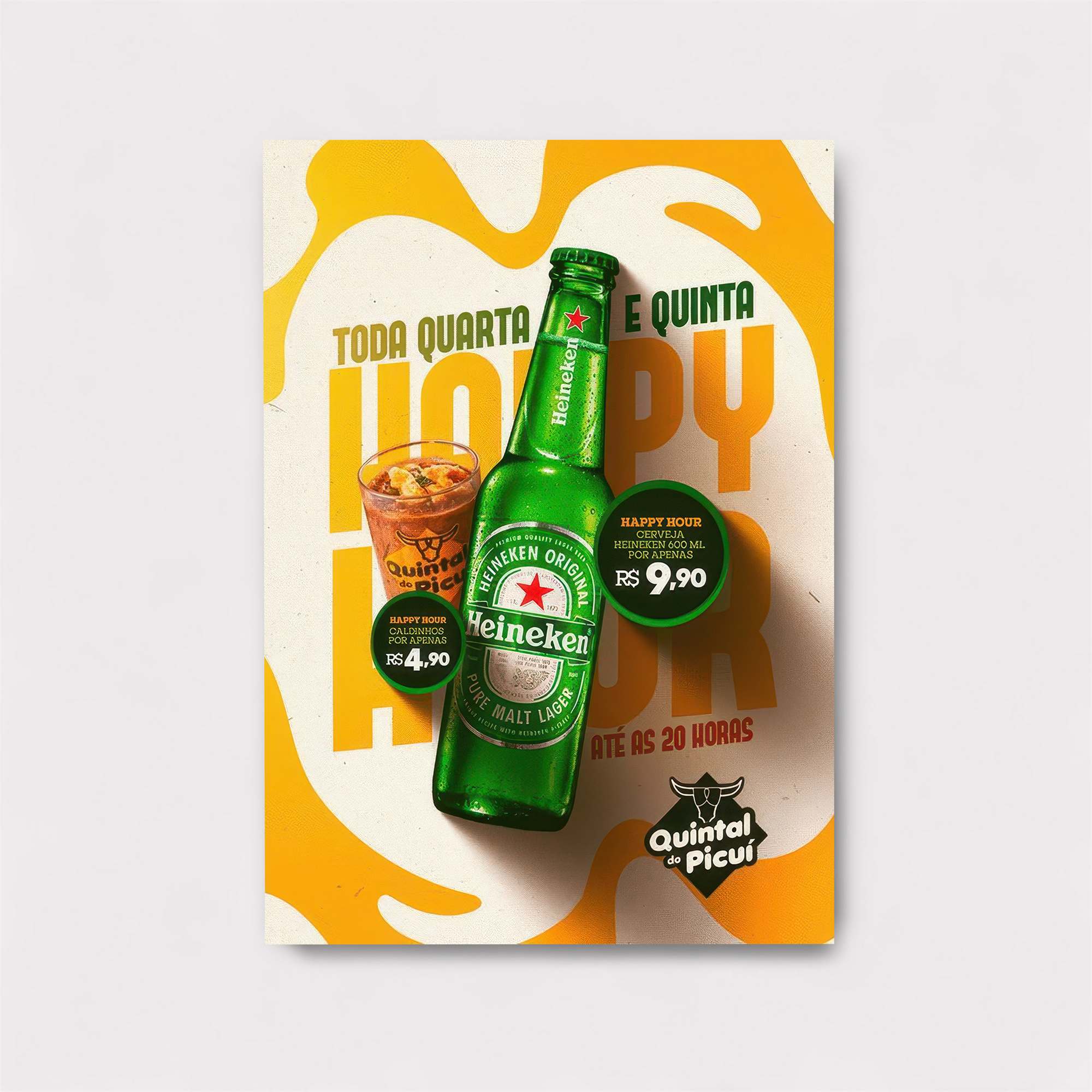 Heineken Happy Safe Wall Magnetic / M