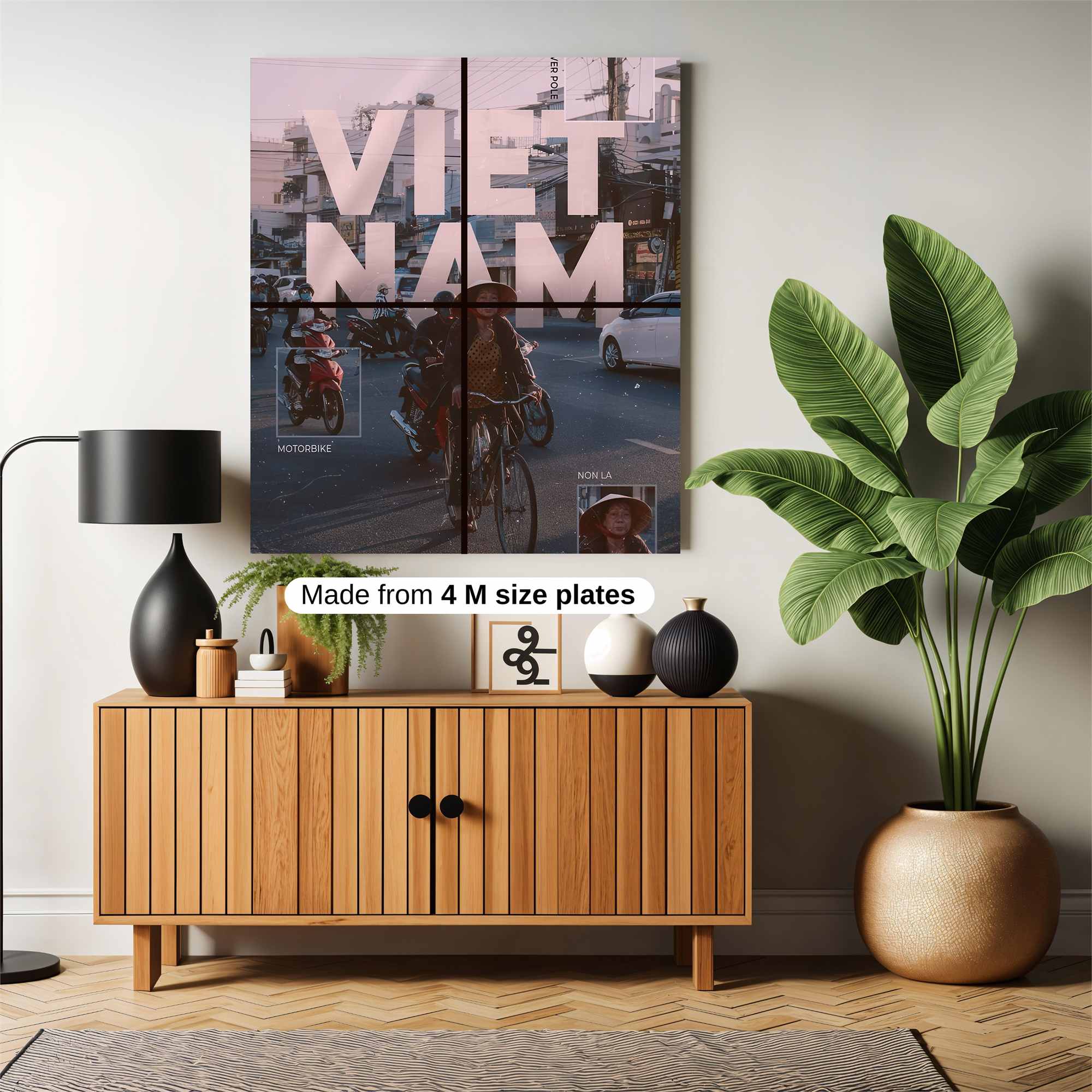 Vietnam Serenity Safe Wall Magnetic / M