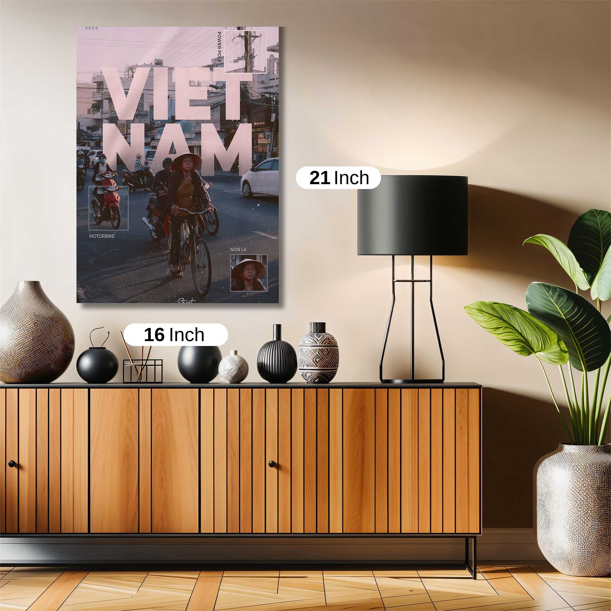 Vietnam Serenity Safe Wall Magnetic / M