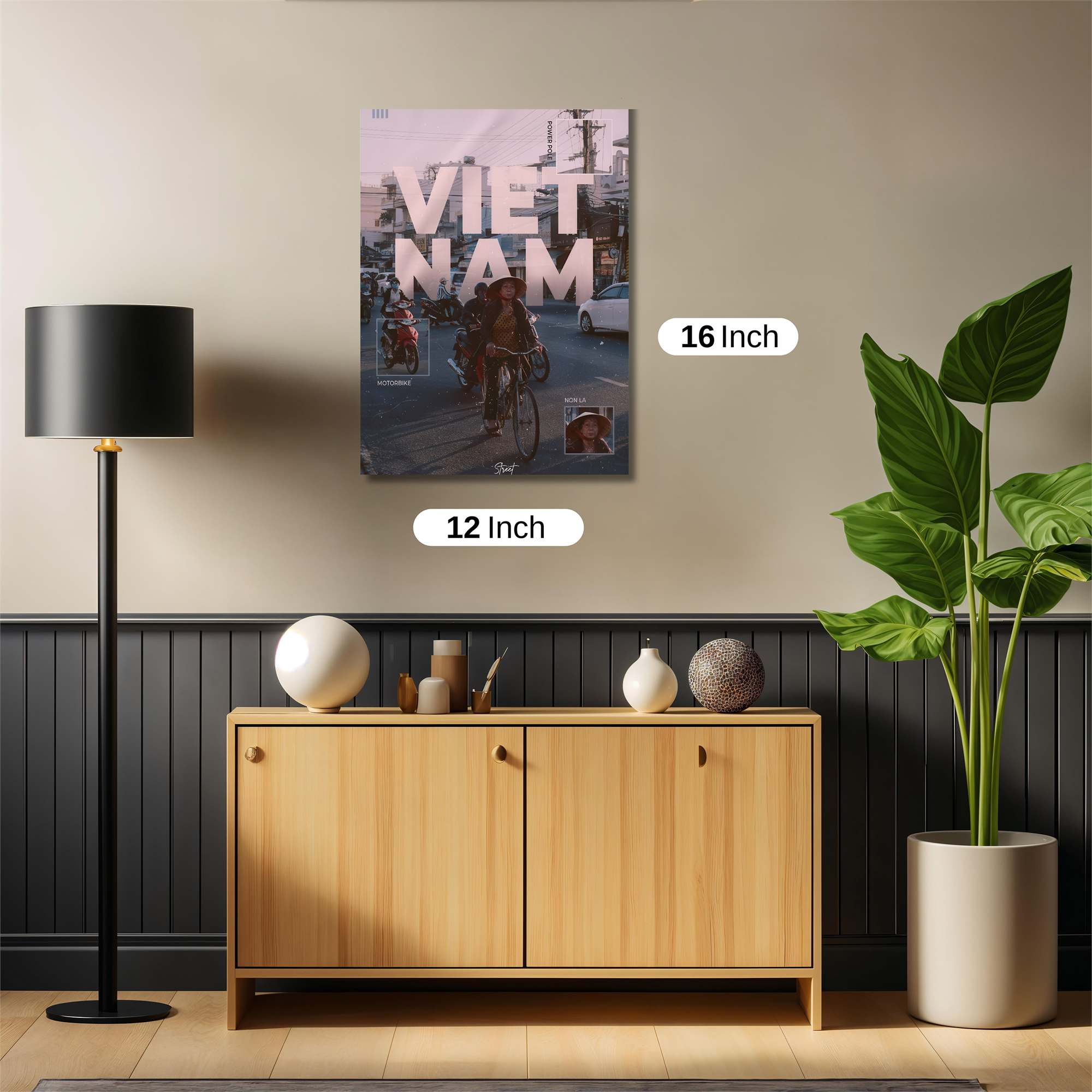 Vietnam Serenity Safe Wall Magnetic / M