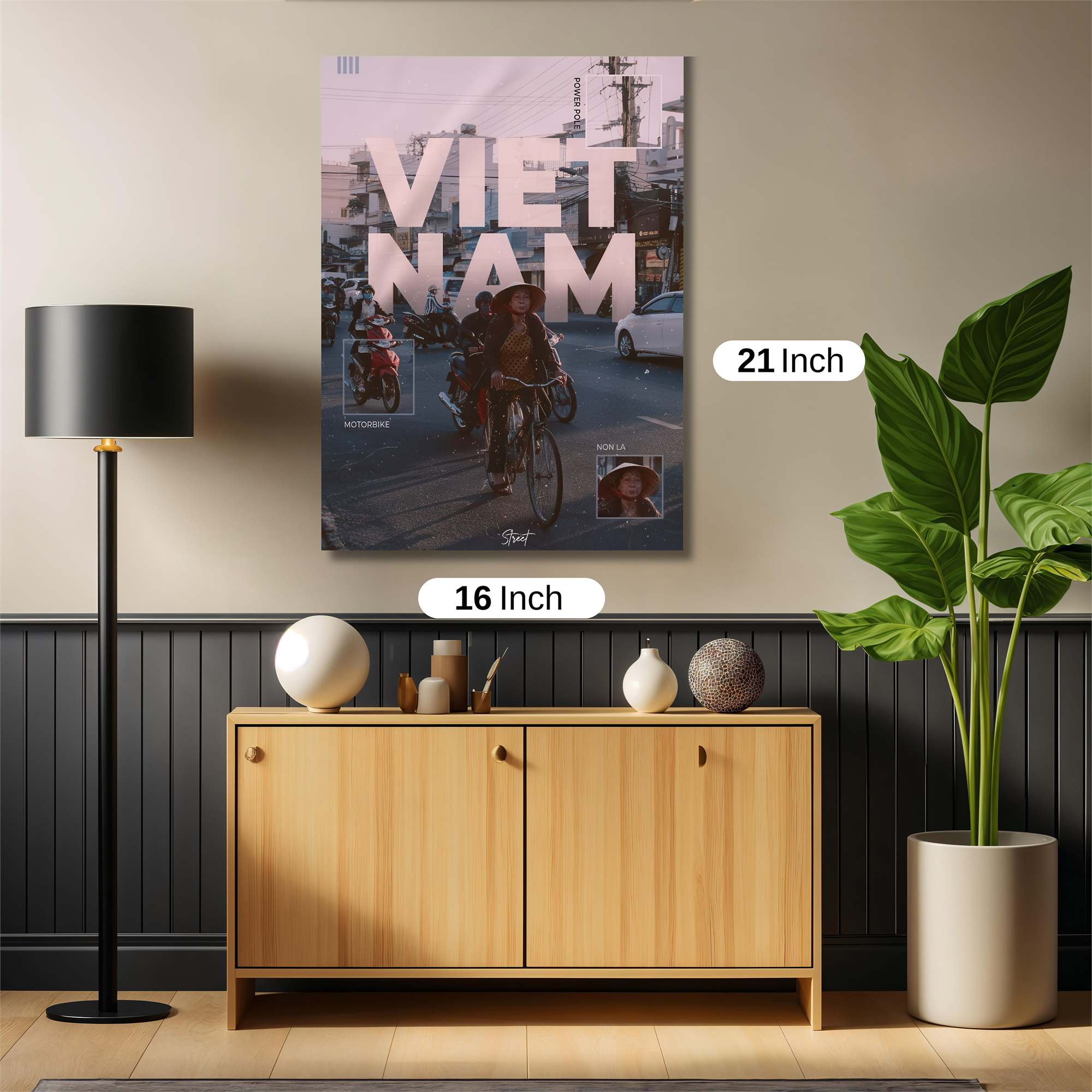 Vietnam Serenity Safe Wall Magnetic / M