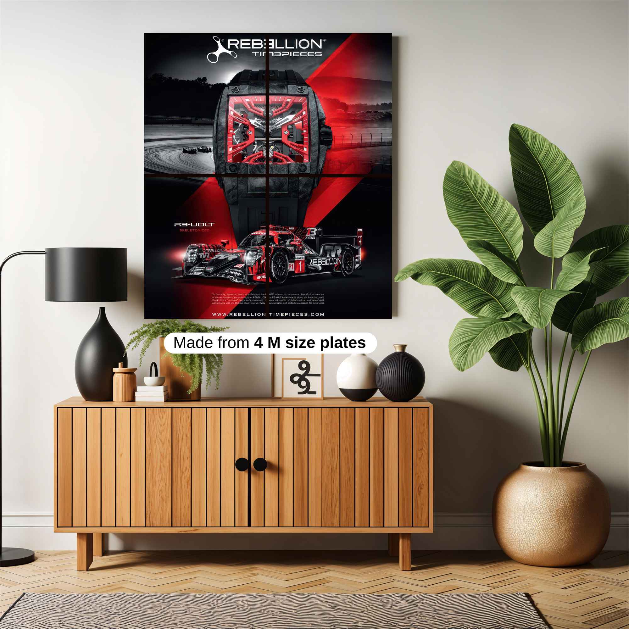 Rebellion Rush Safe Wall Magnetic / M