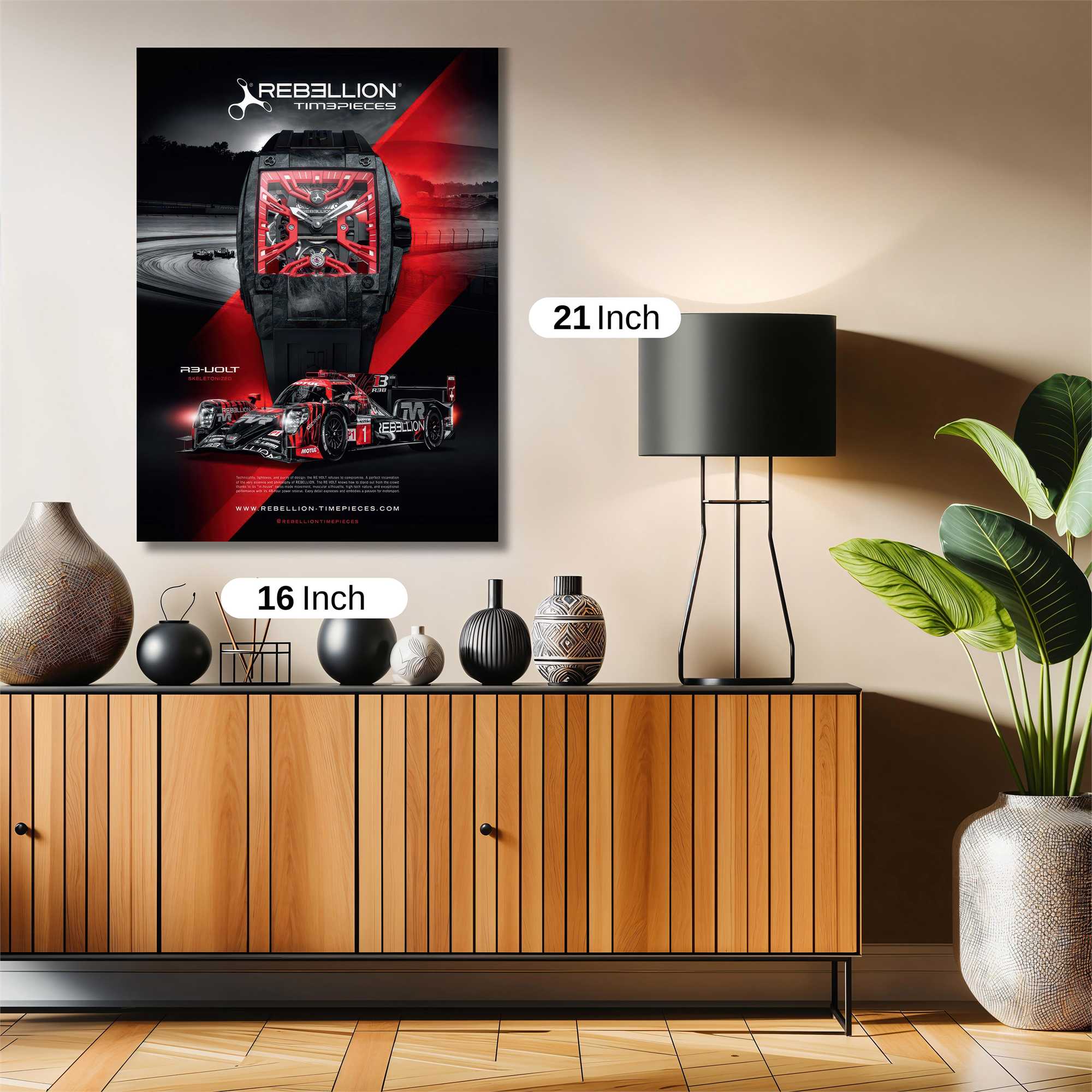 Rebellion Rush Safe Wall Magnetic / M