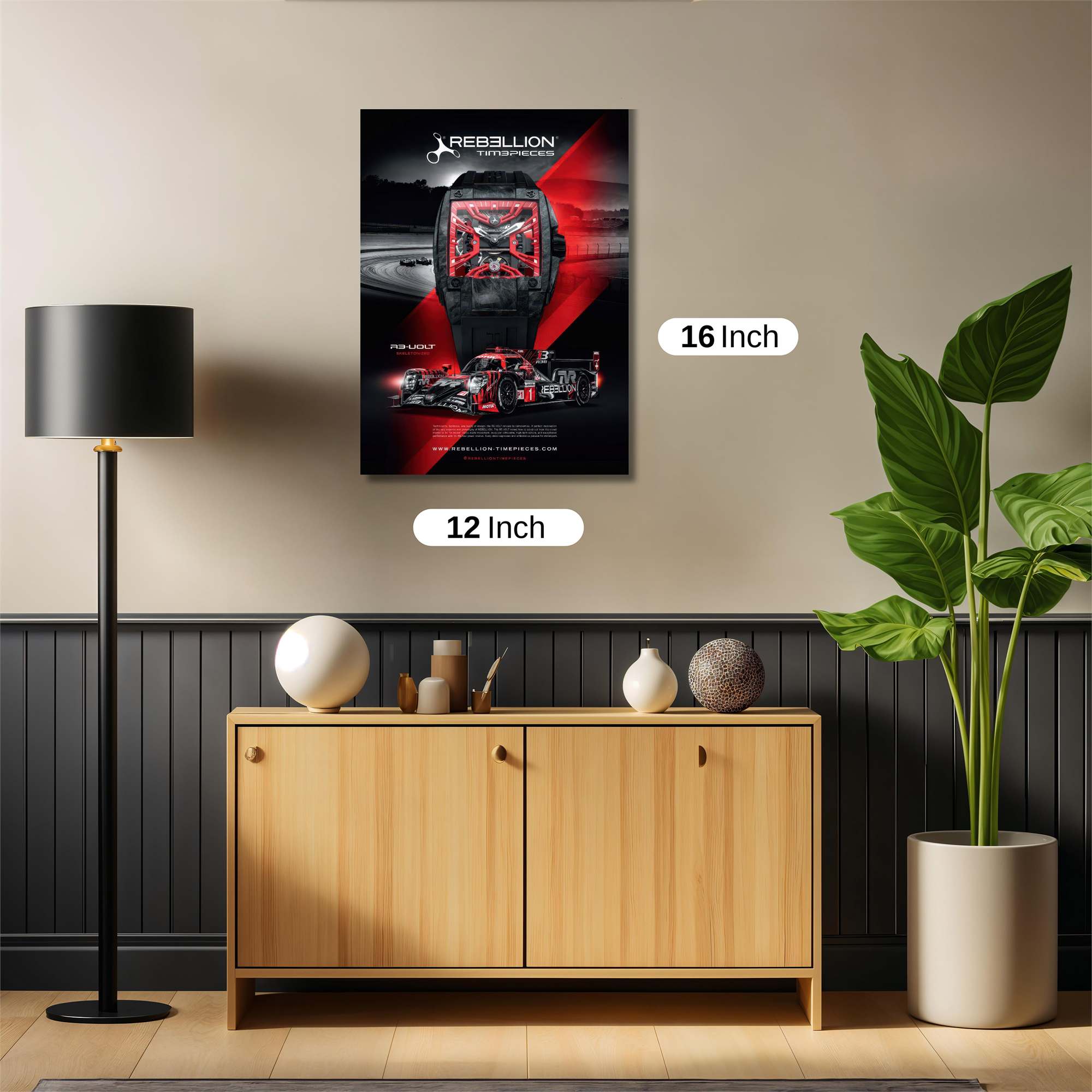 Rebellion Rush Safe Wall Magnetic / M