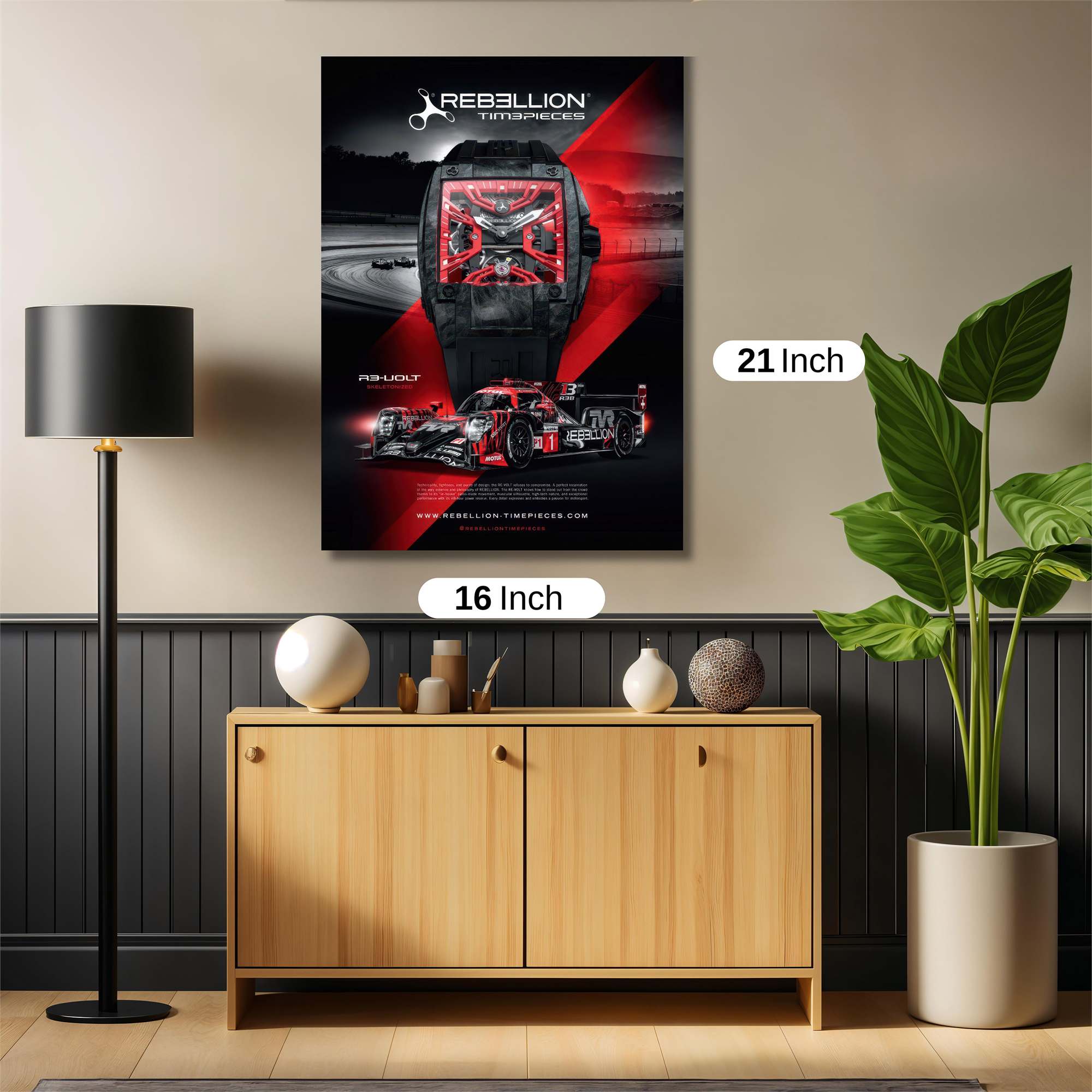 Rebellion Rush Safe Wall Magnetic / M