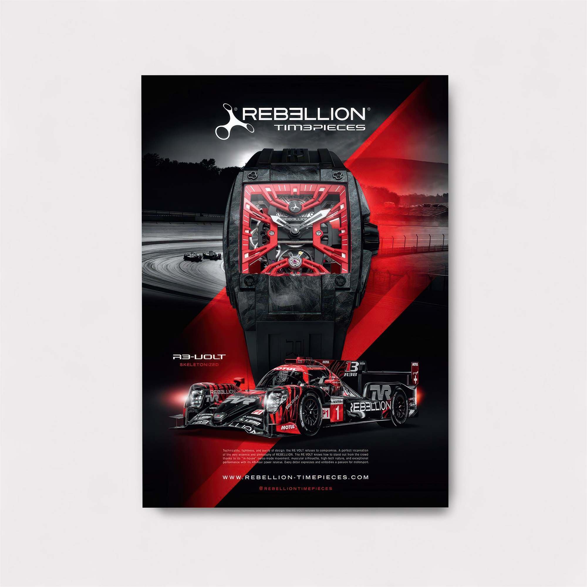 Rebellion Rush Safe Wall Magnetic / M