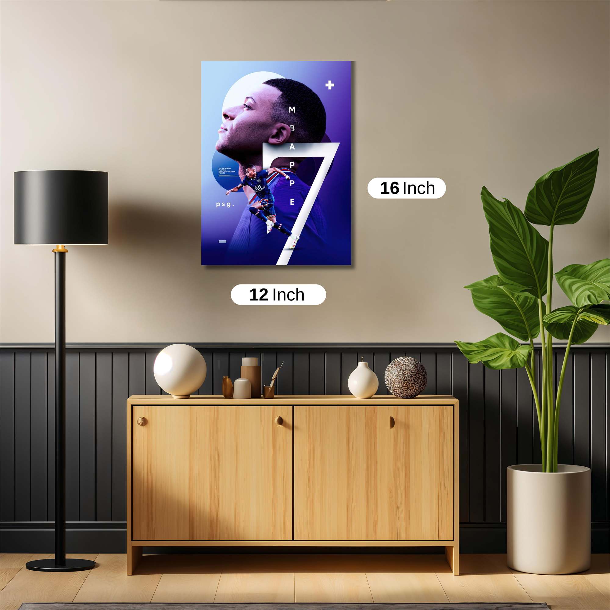 Mbappe Dynamic Safe Wall Magnetic / M