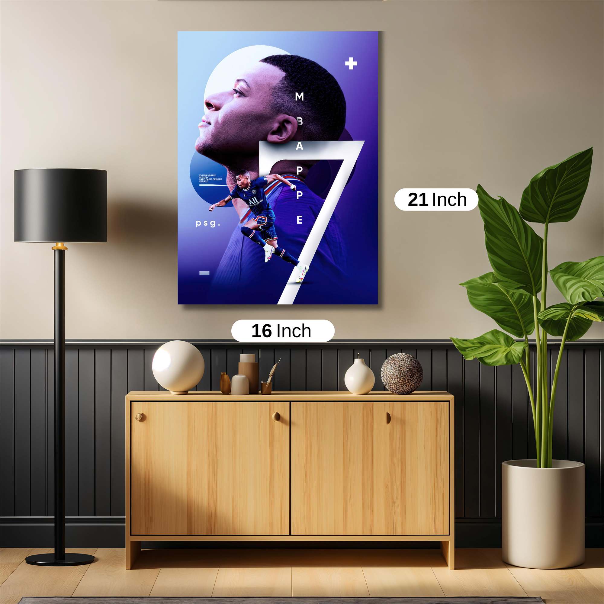 Mbappe Dynamic Safe Wall Magnetic / M