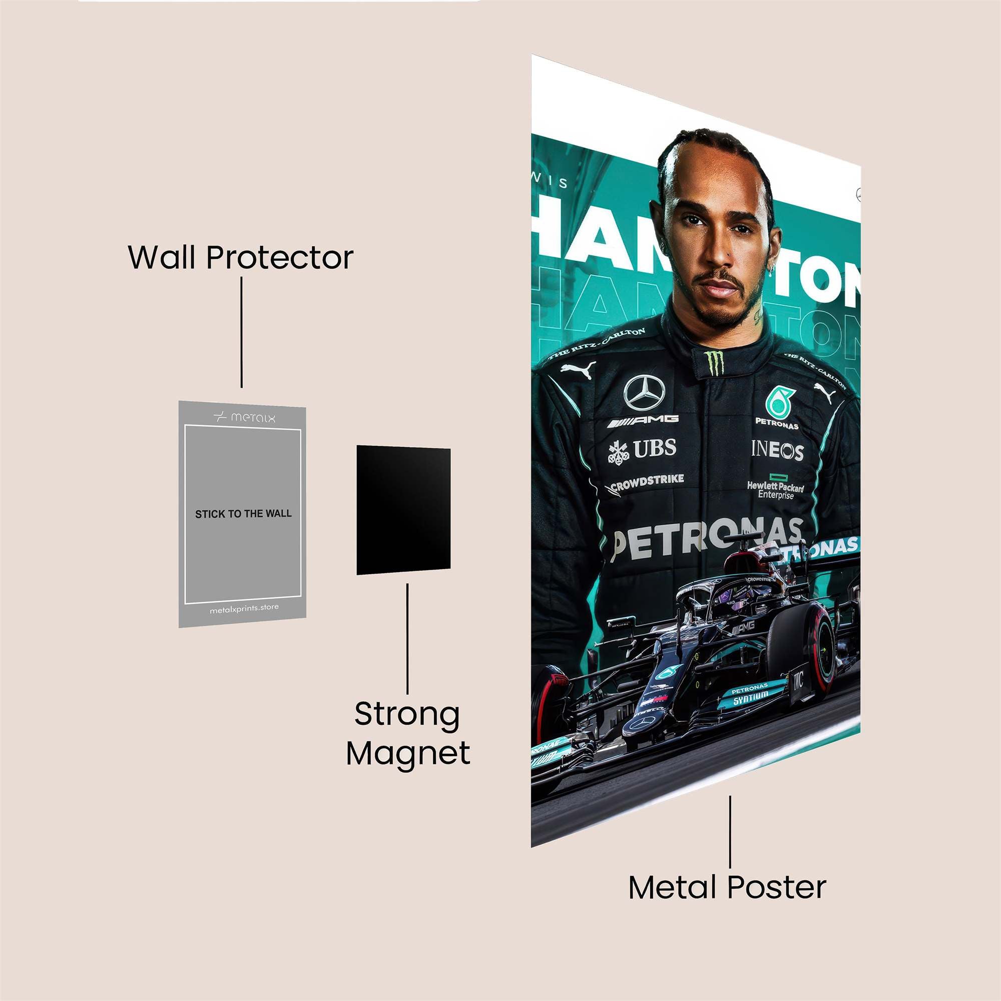 Hamilton Regal Safe Wall Magnetic / M