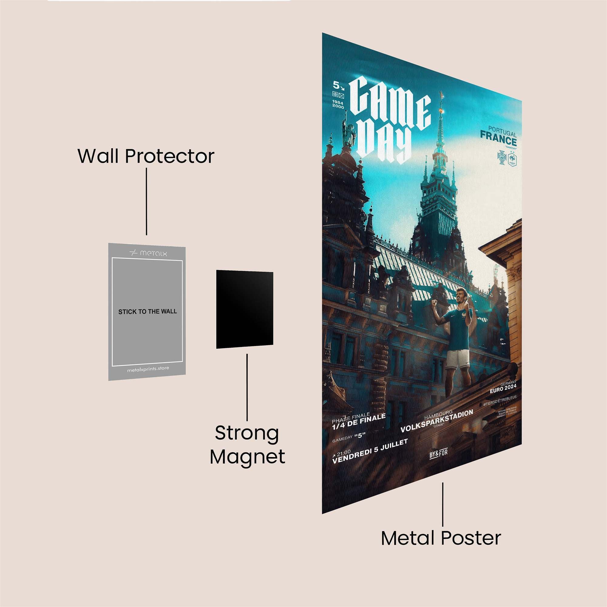 Game Euphoria Safe Wall Magnetic / M