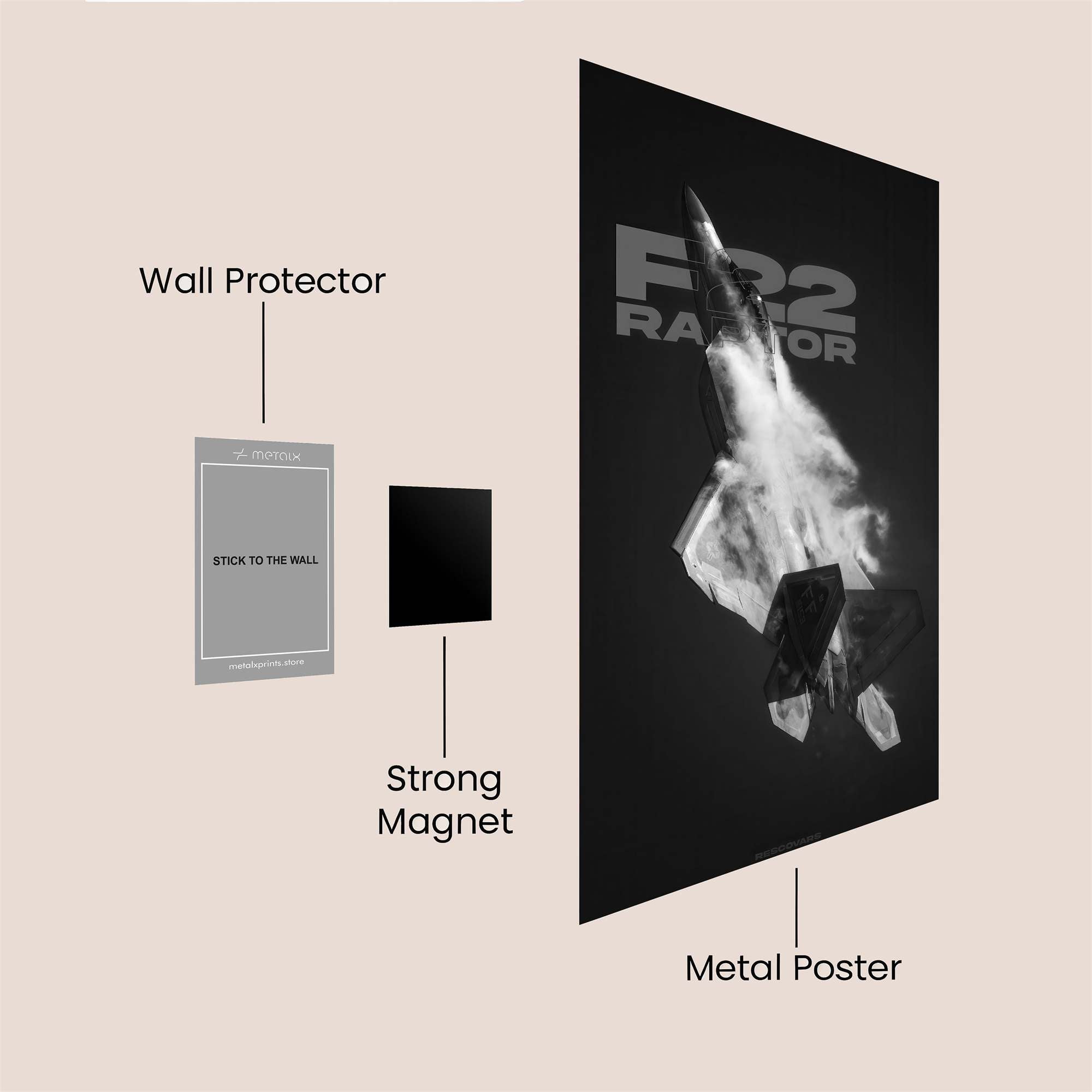 Raptor Ascent Safe Wall Magnetic / M