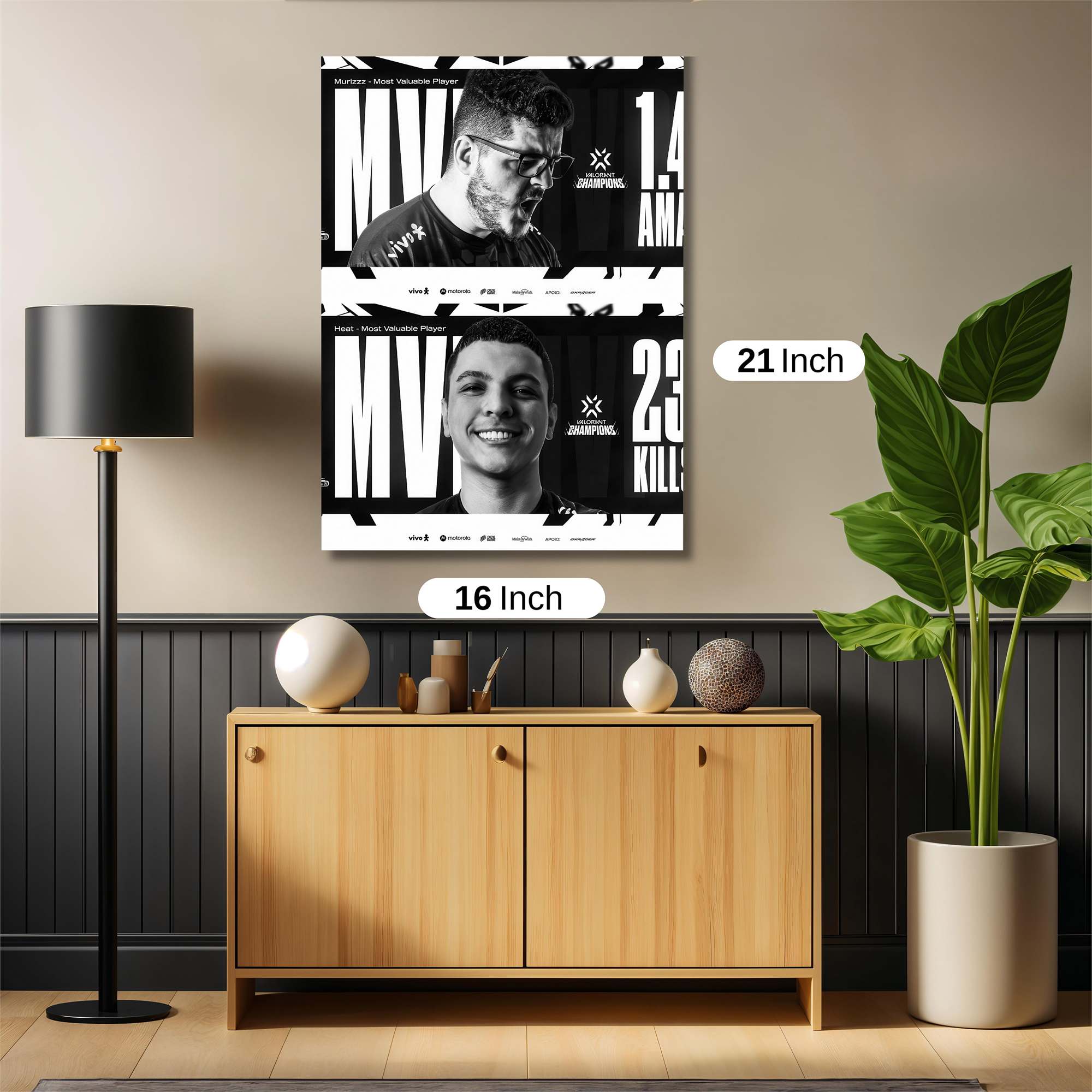 Champions Triumphant Safe Wall Magnetic / M