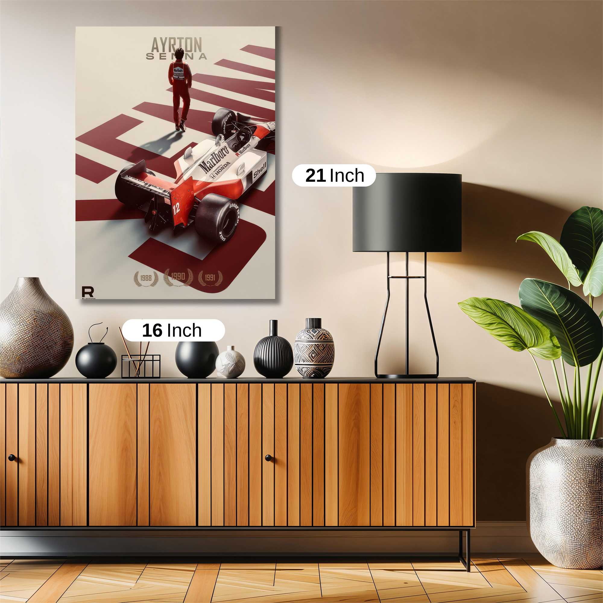 Senna Legend Safe Wall Magnetic / M