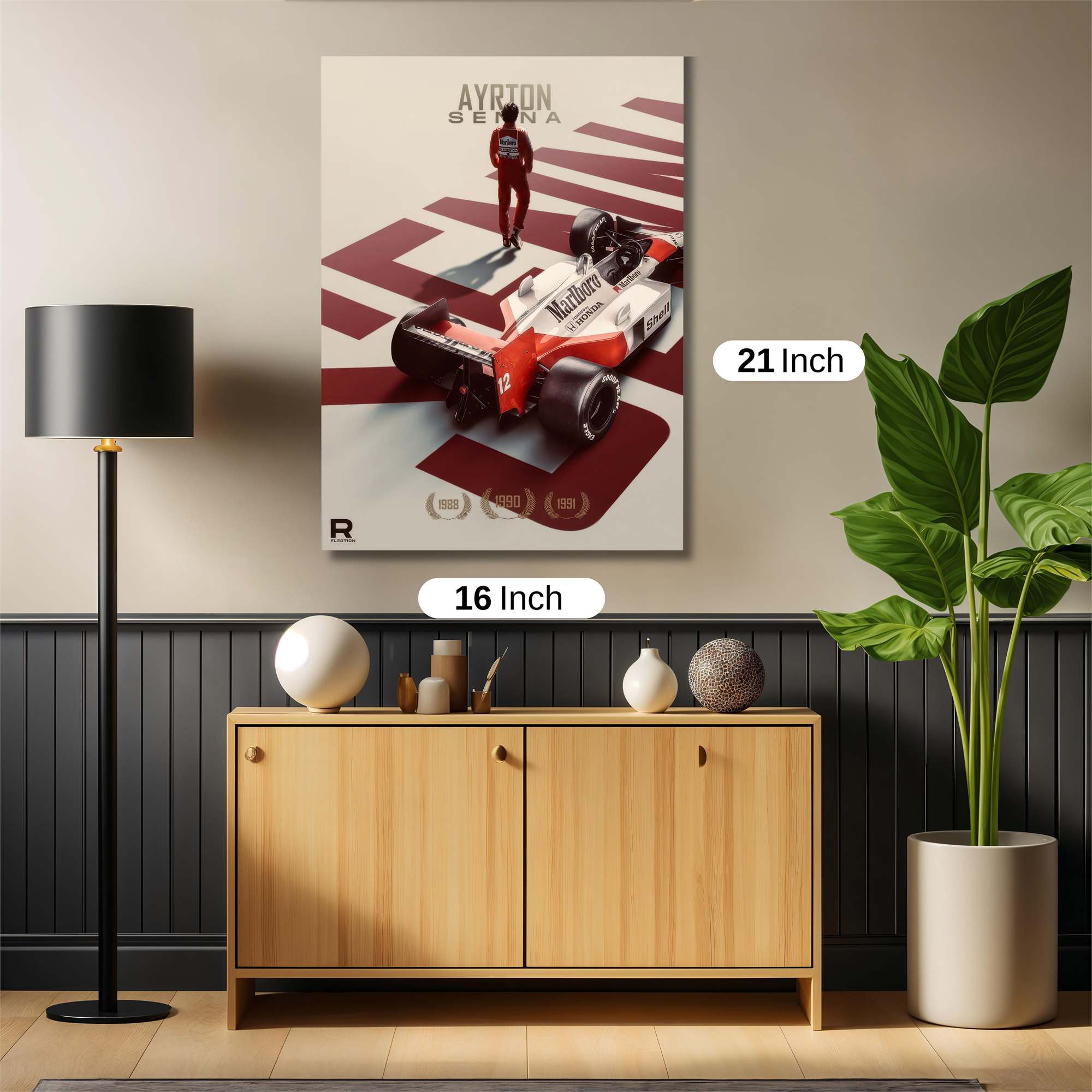 Senna Legend Safe Wall Magnetic / M
