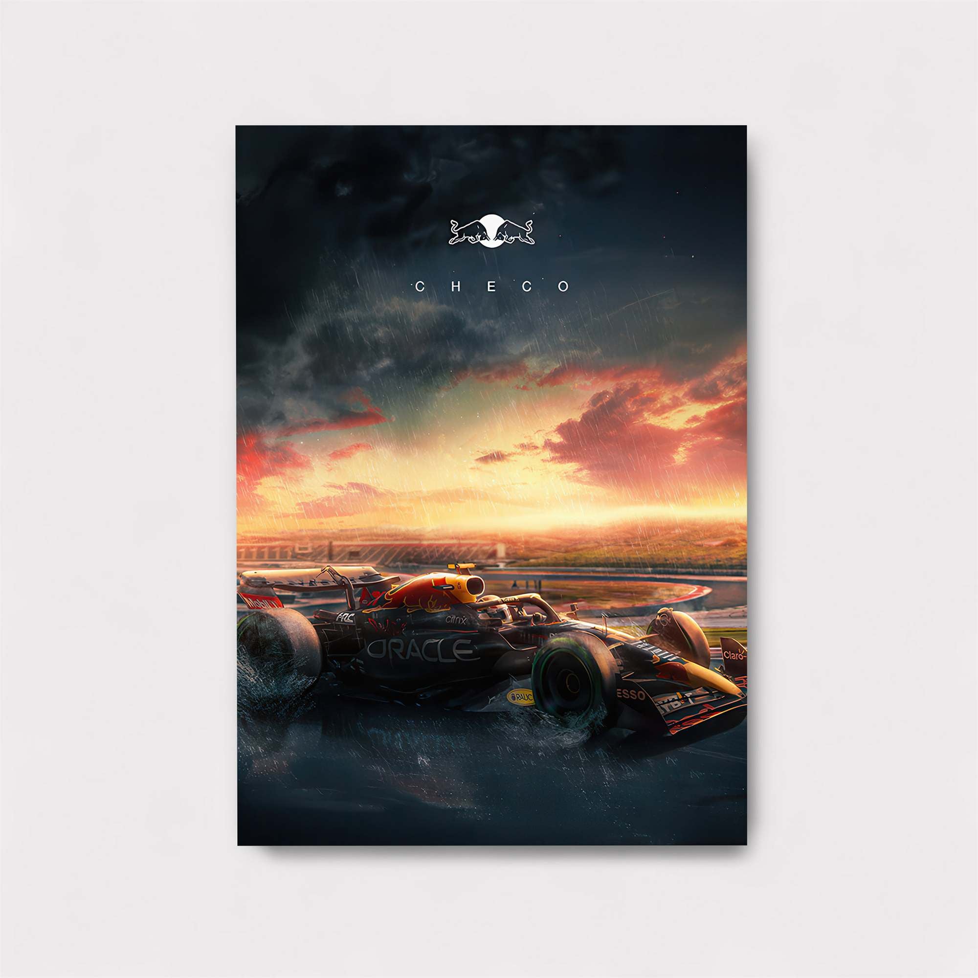 Checo Sunset Safe Wall Magnetic / M