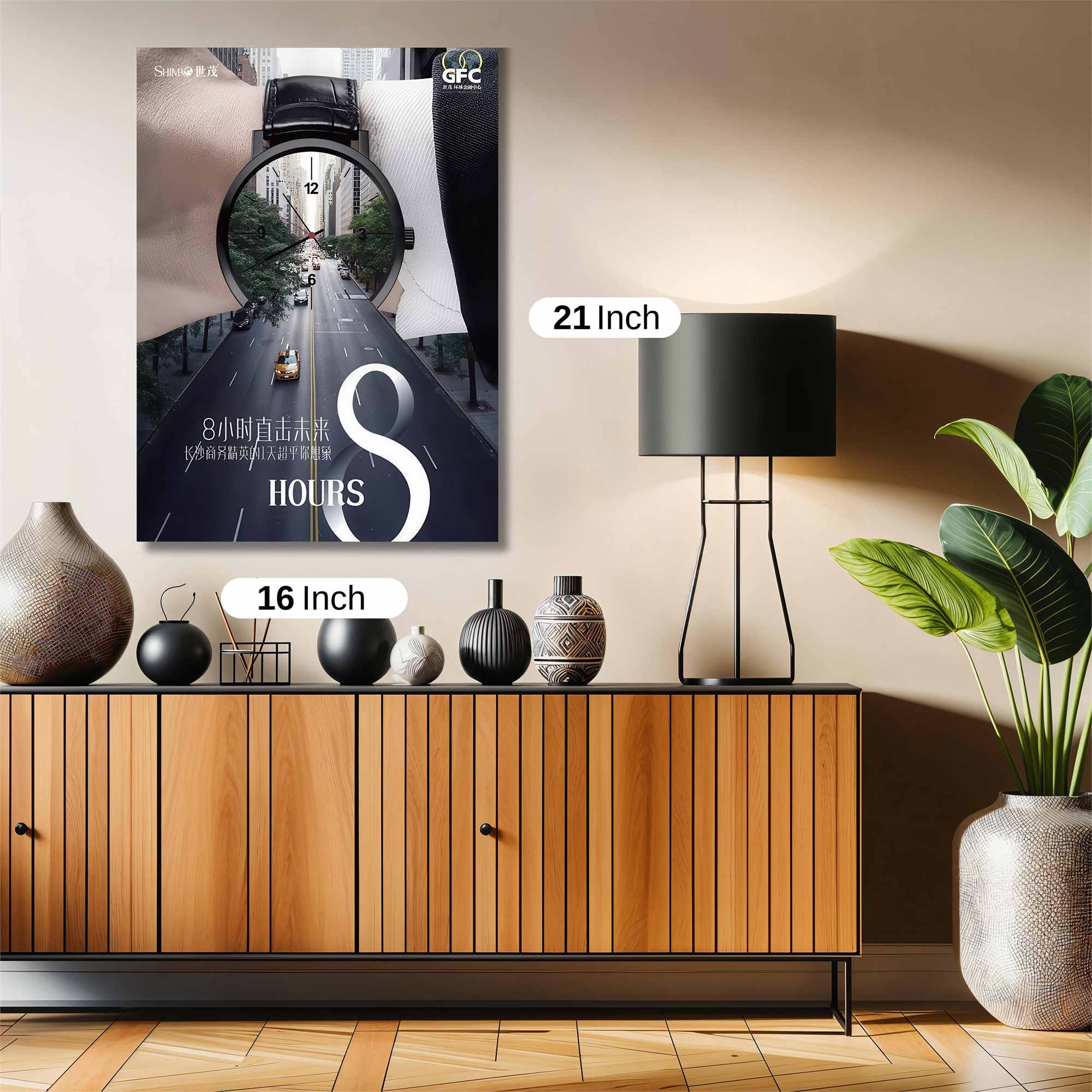 Time Journey Safe Wall Magnetic / M