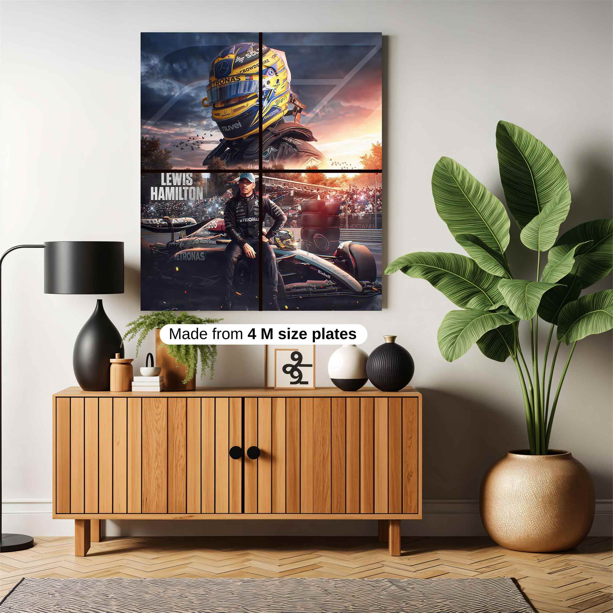 Lewis Hamilton - Velocity Safe Wall Magnetic / M