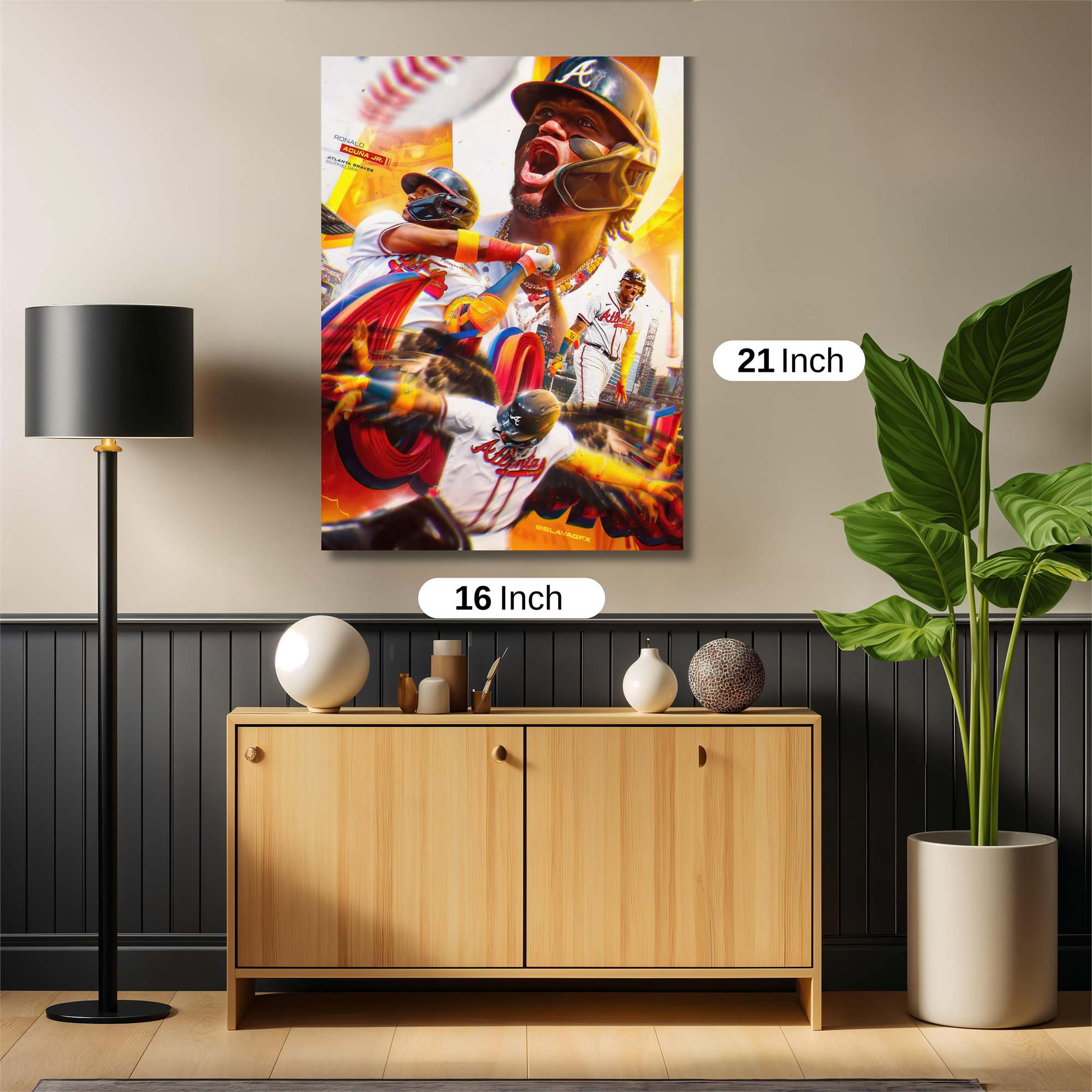 Acuña Exhilaration Safe Wall Magnetic / M