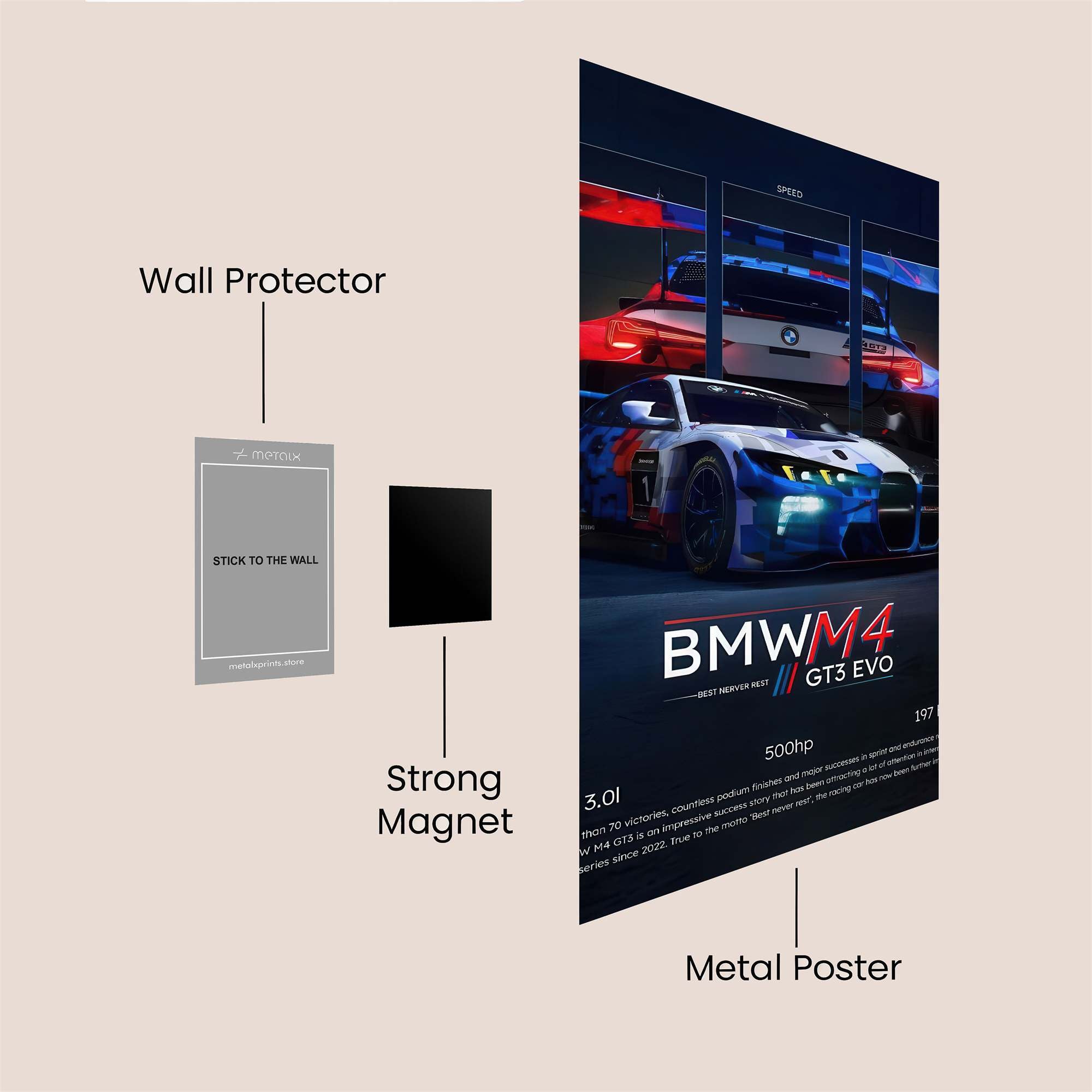 BMW Intensity Safe Wall Magnetic / M