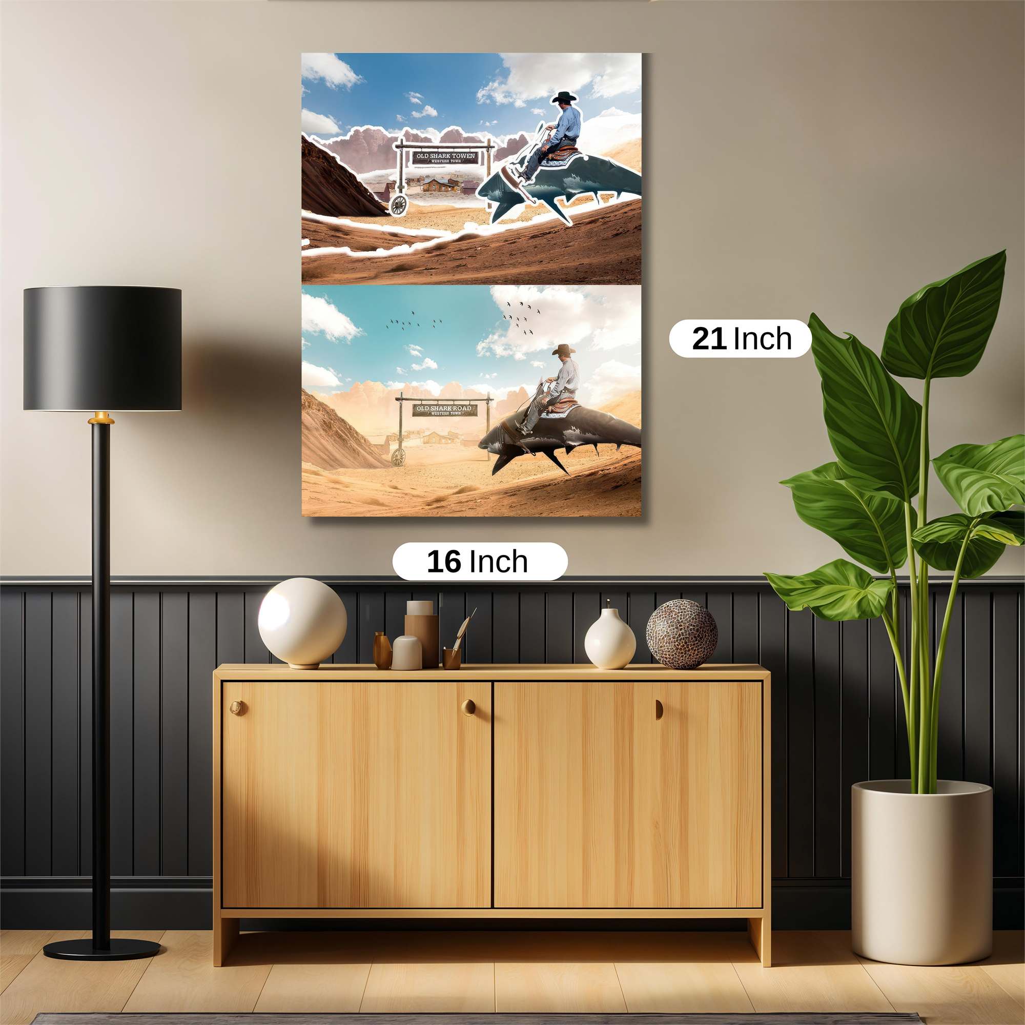 Cowboy Odyssey Safe Wall Magnetic / M