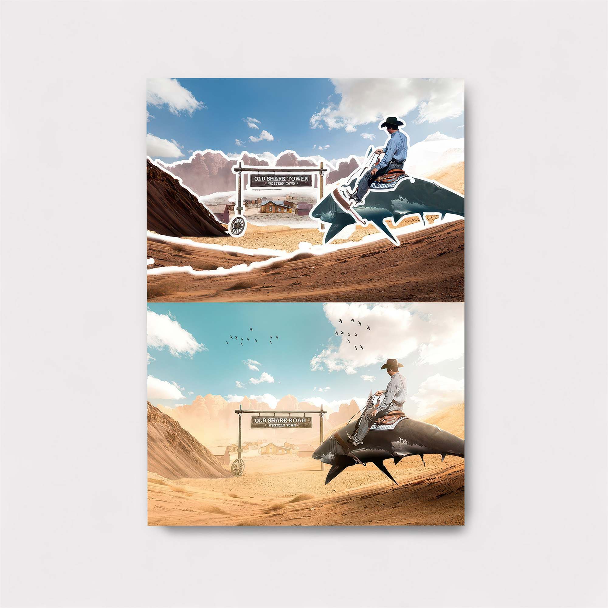 Cowboy Odyssey Safe Wall Magnetic / M