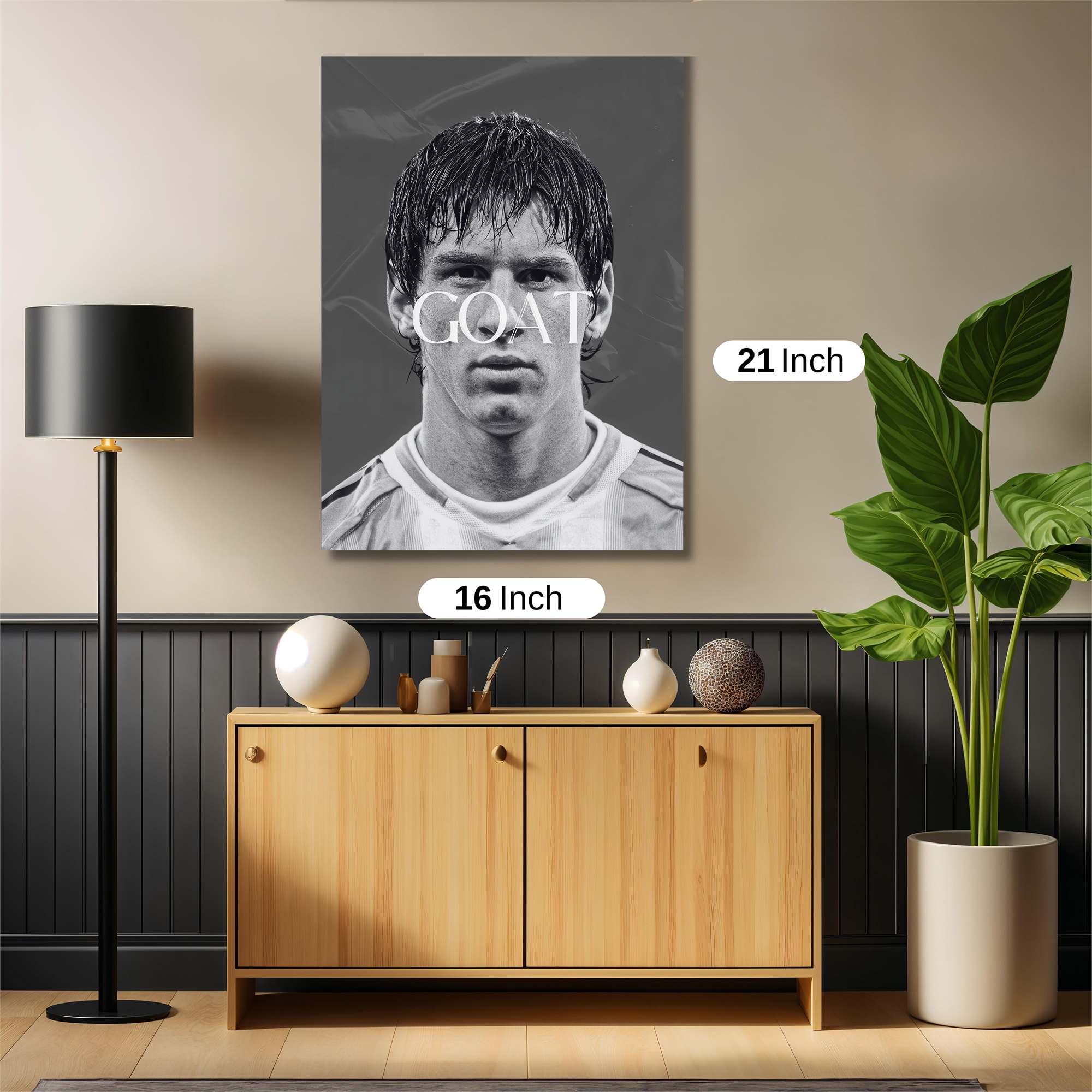 Messi Majestic Safe Wall Magnetic / M
