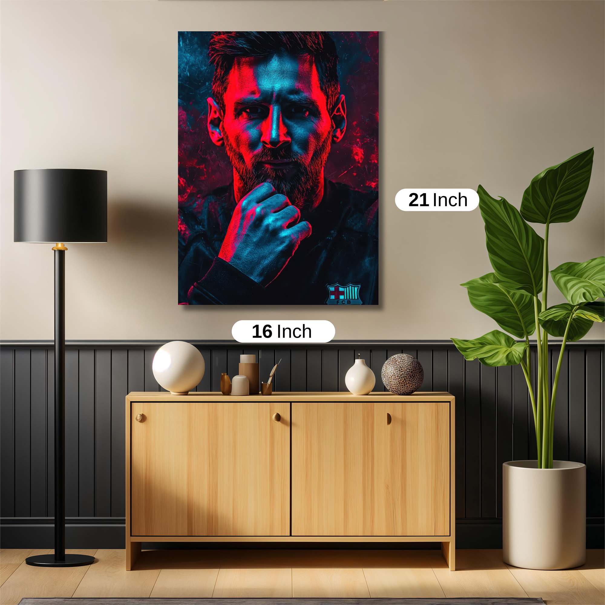Messi Intensity Safe Wall Magnetic / M