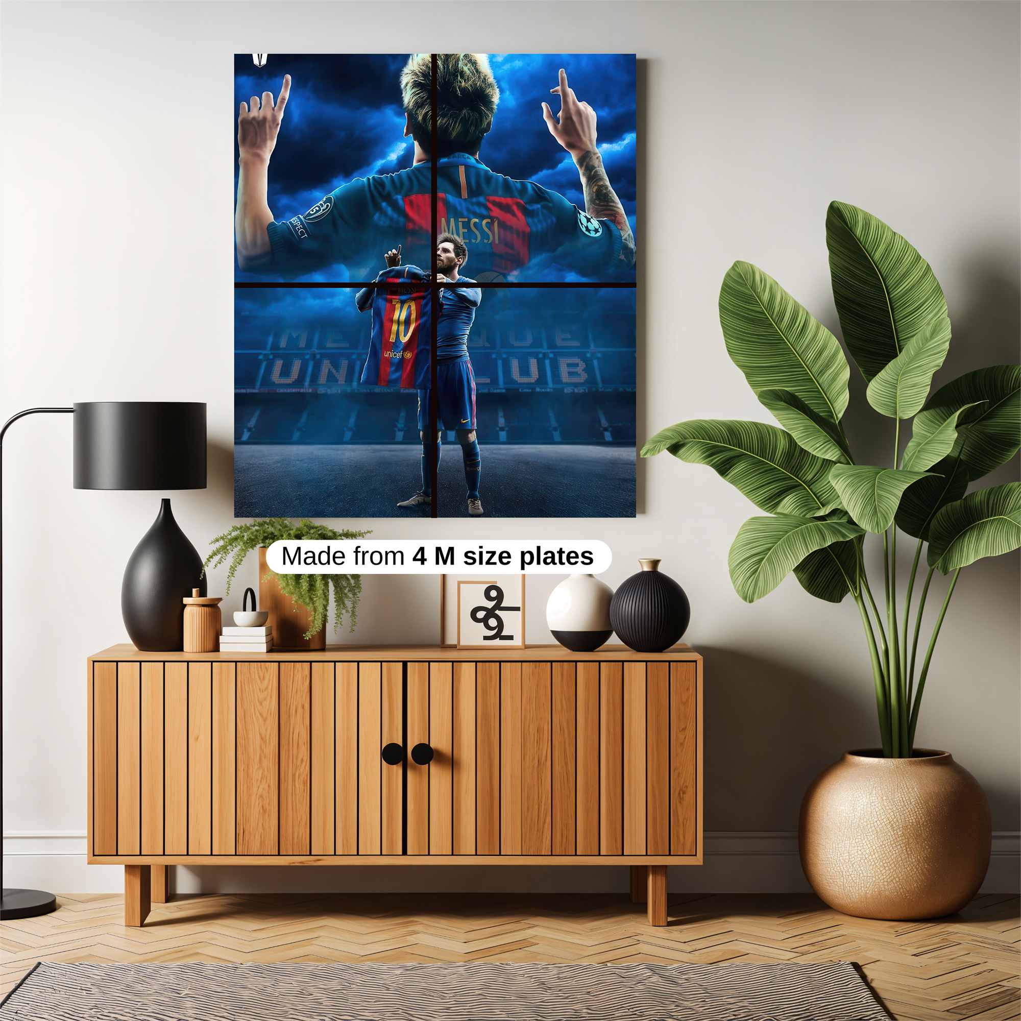Messi Triumphant Safe Wall Magnetic / M